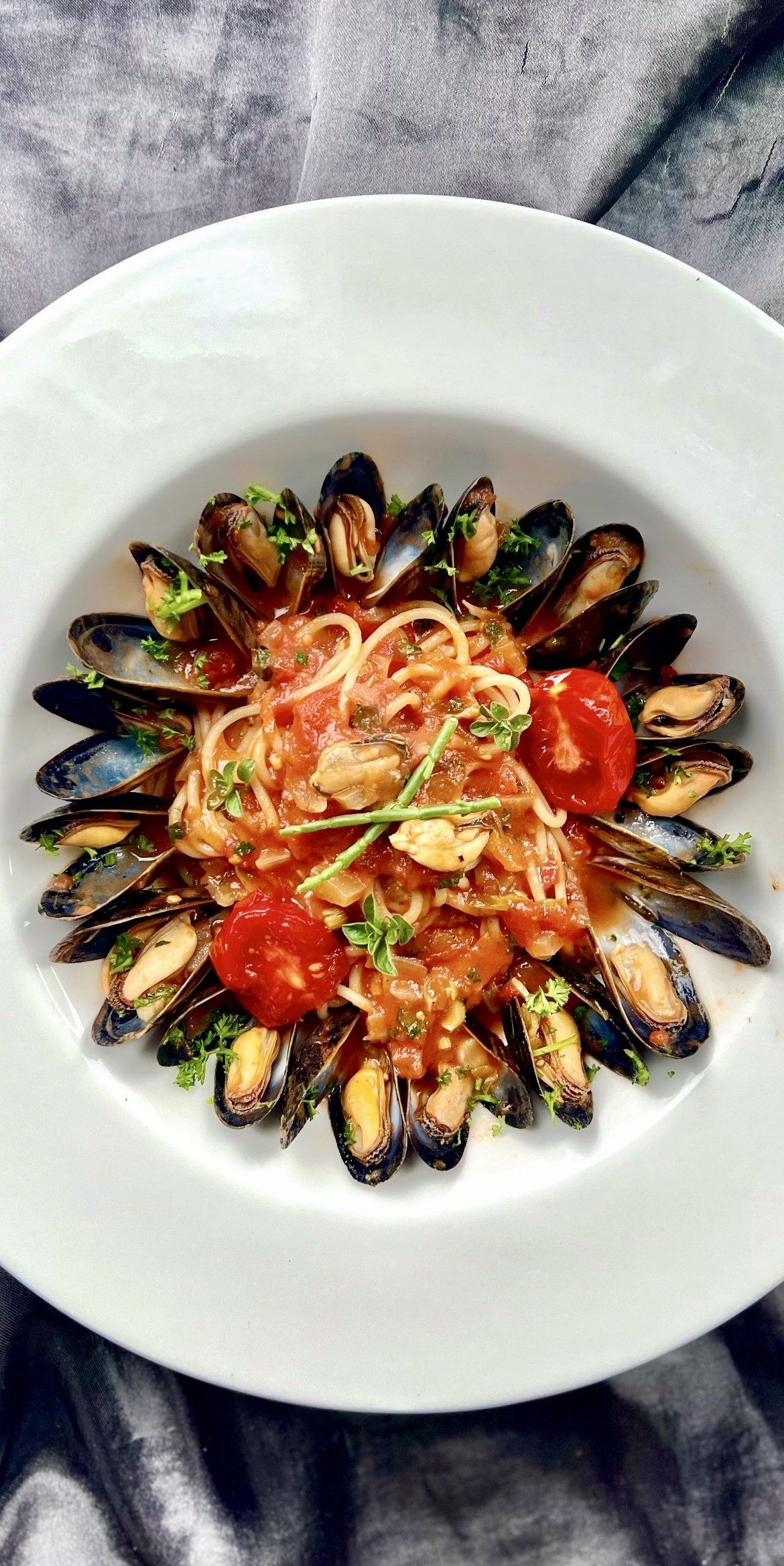 eteneteneten pasta mosselen