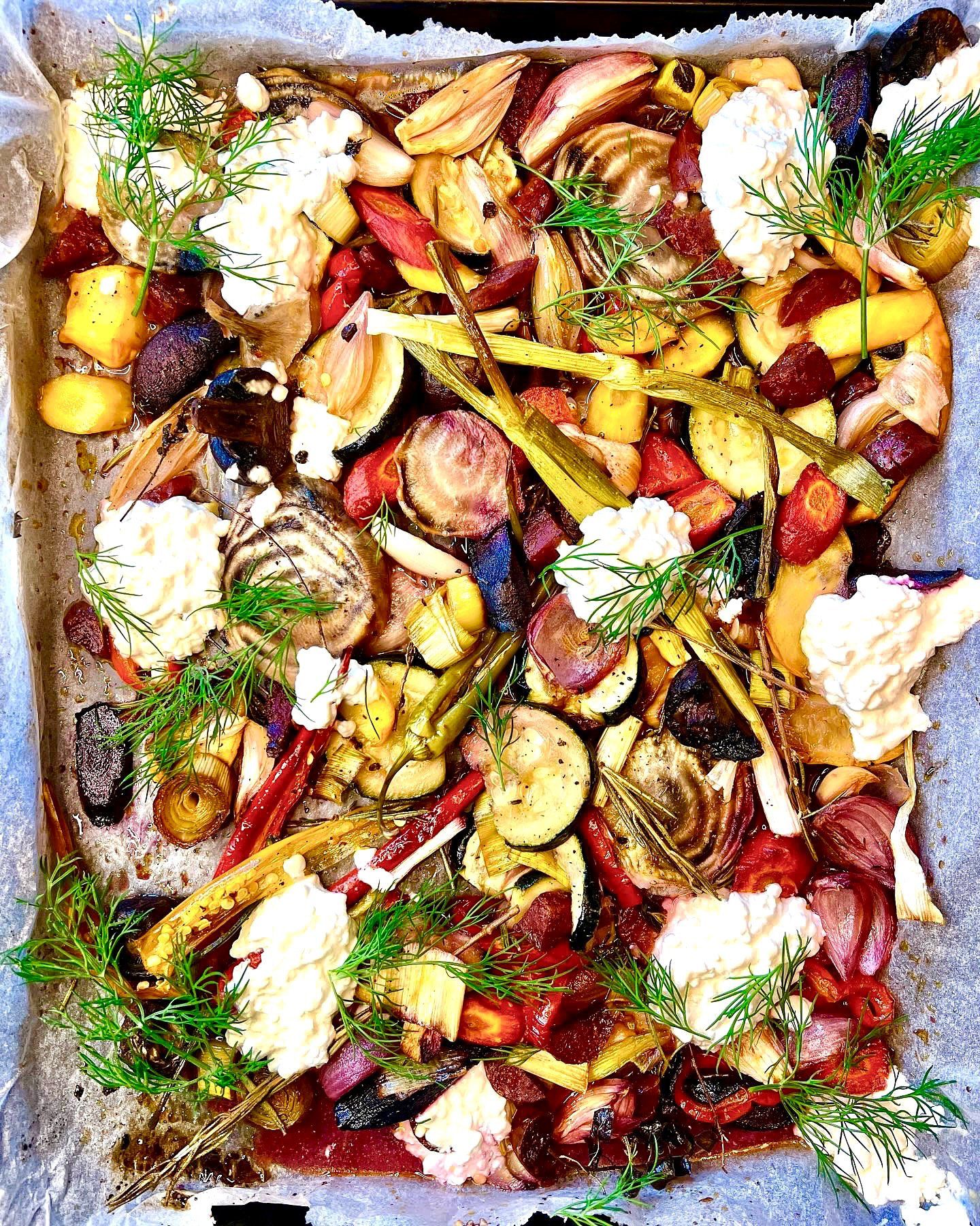 eteneteneten chorizo traybake