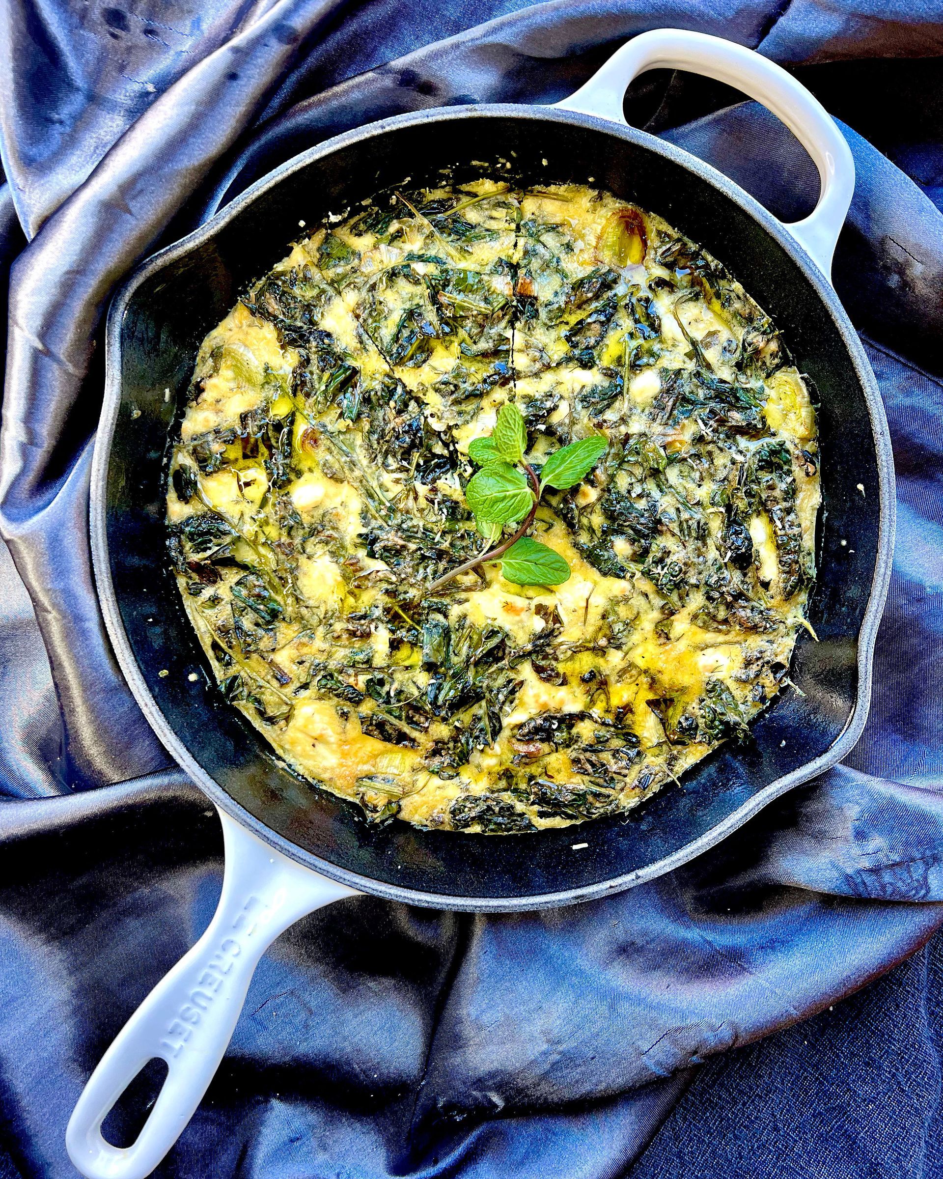 eteneteneten greek omelet