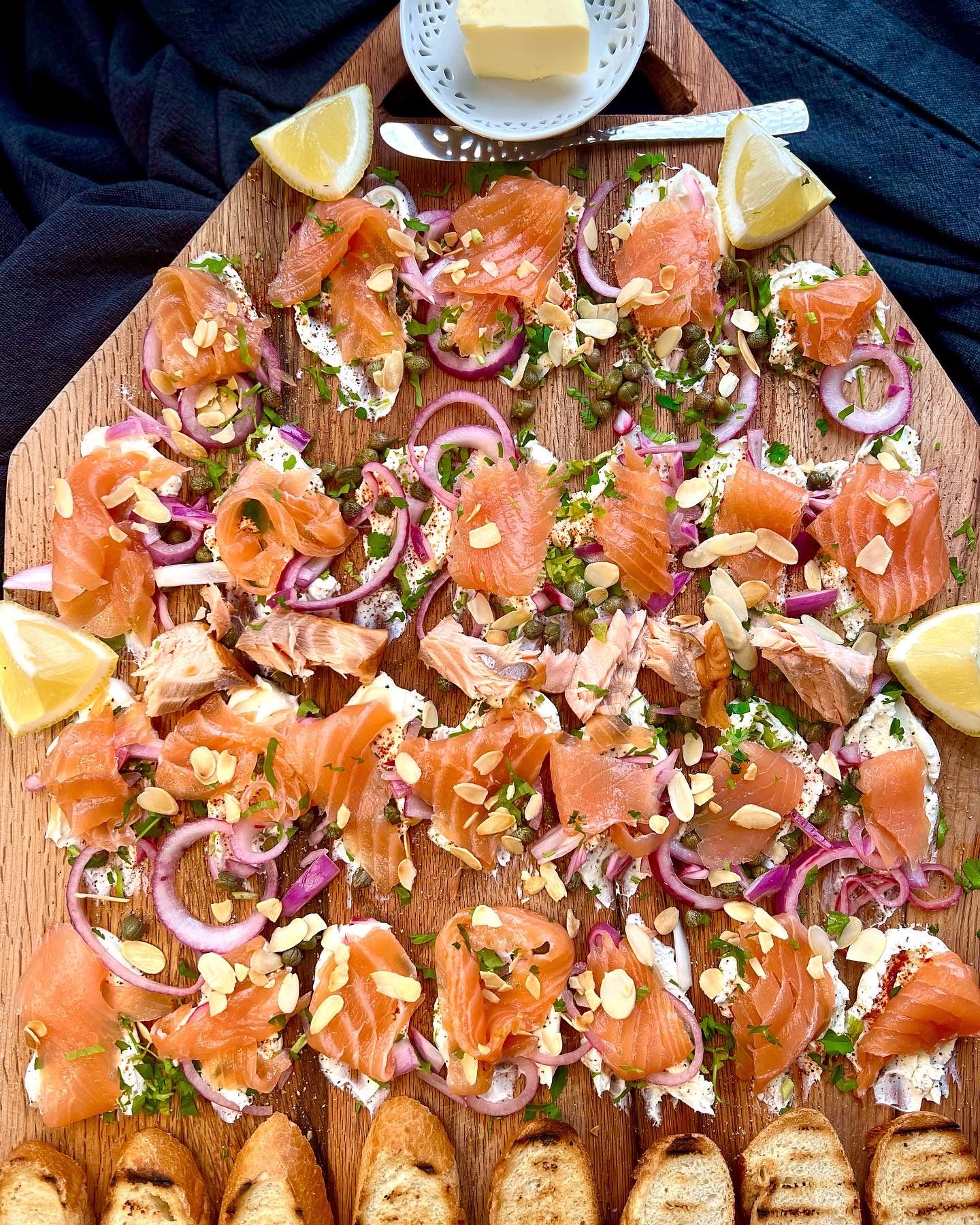 eteneteneten boorelplank zalm