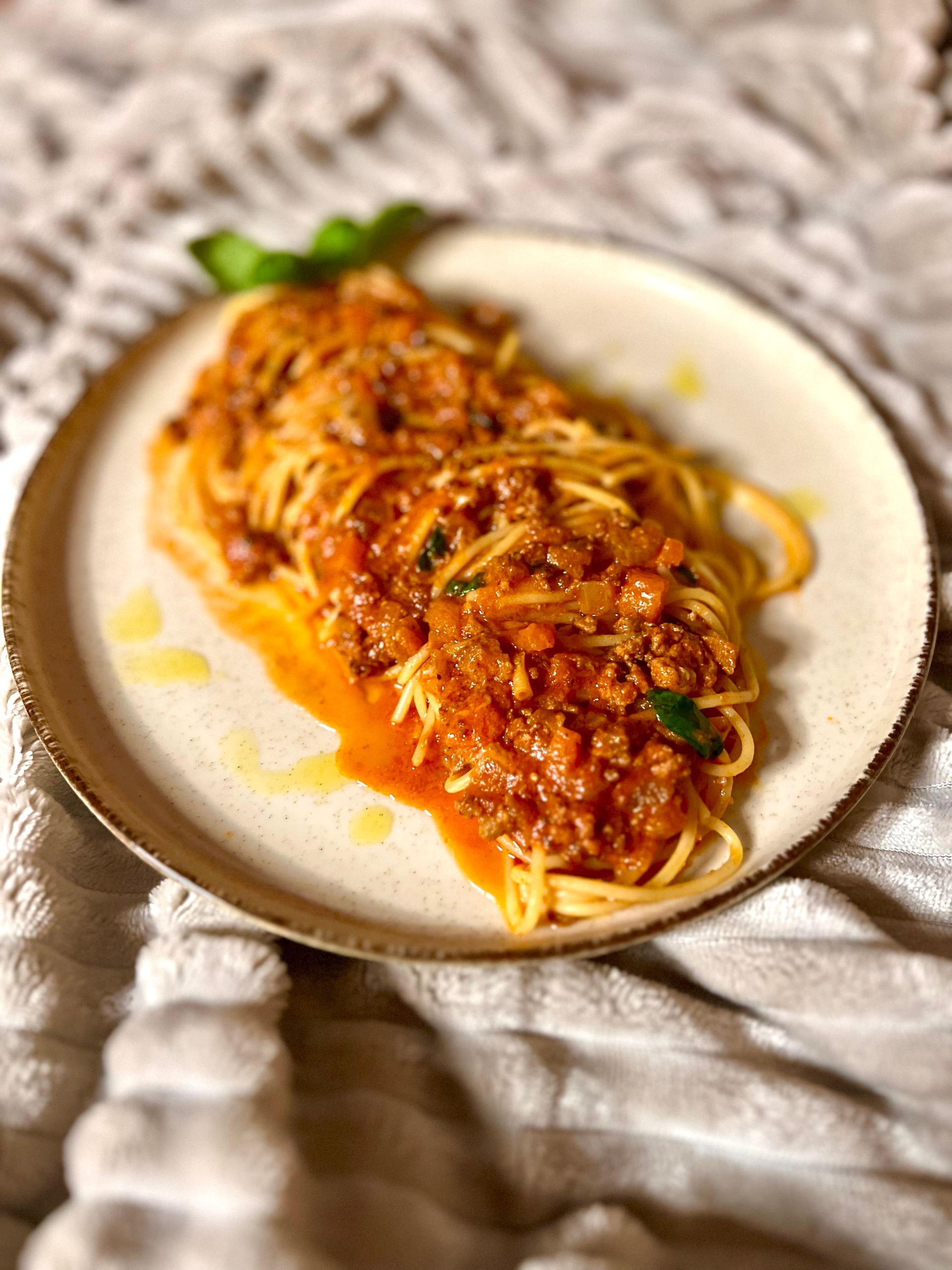 Spaghetti bolognese