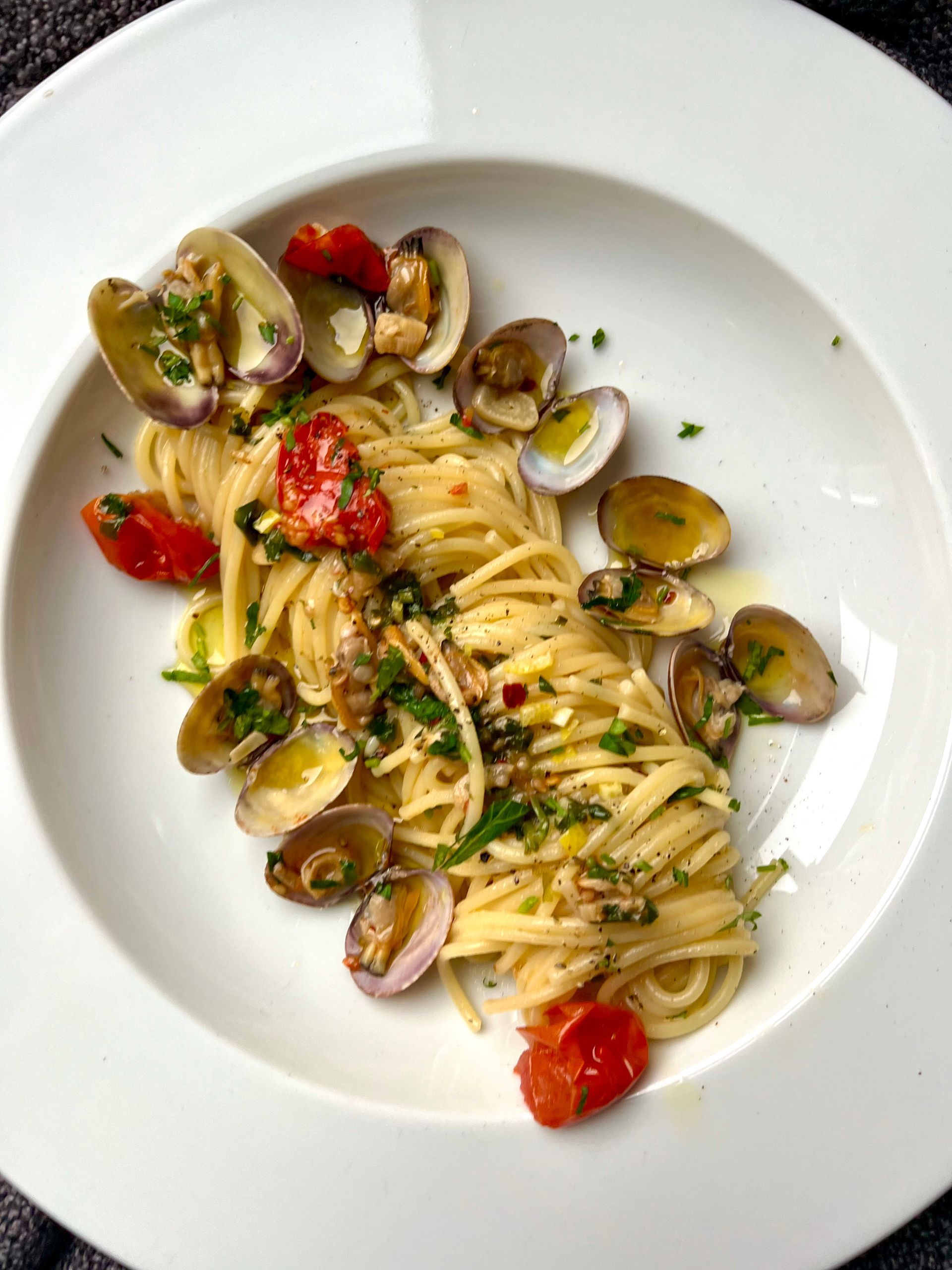 Spaghetti vongole 