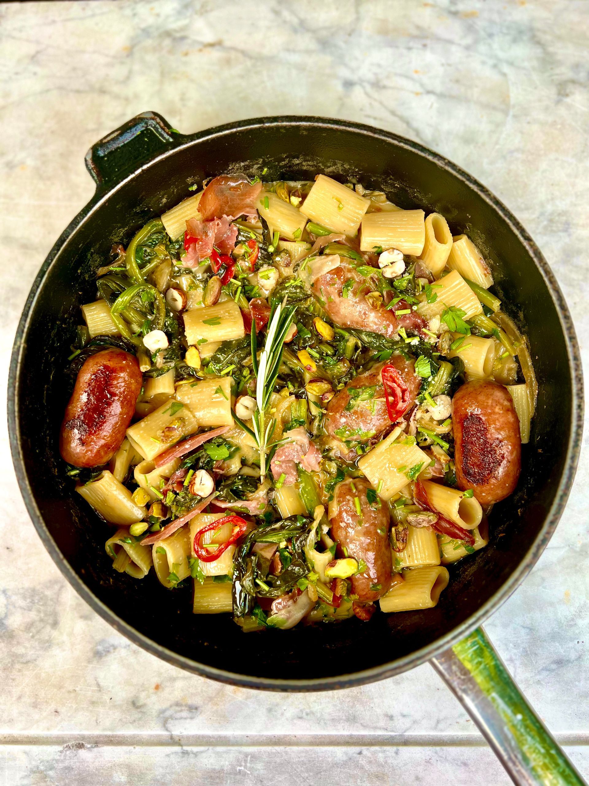 eteneteneten rigatoni