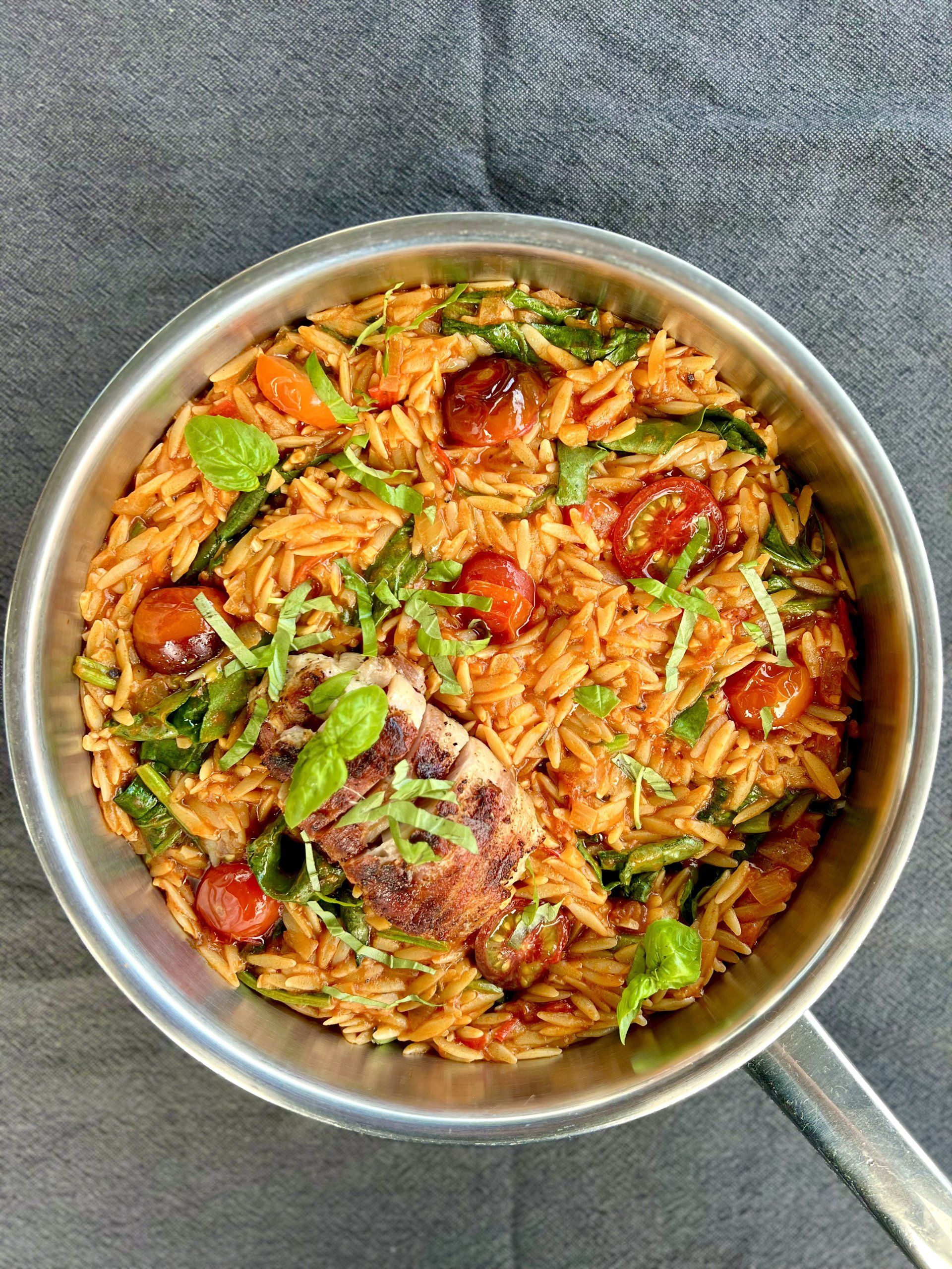 eteneteneten orzo pollo