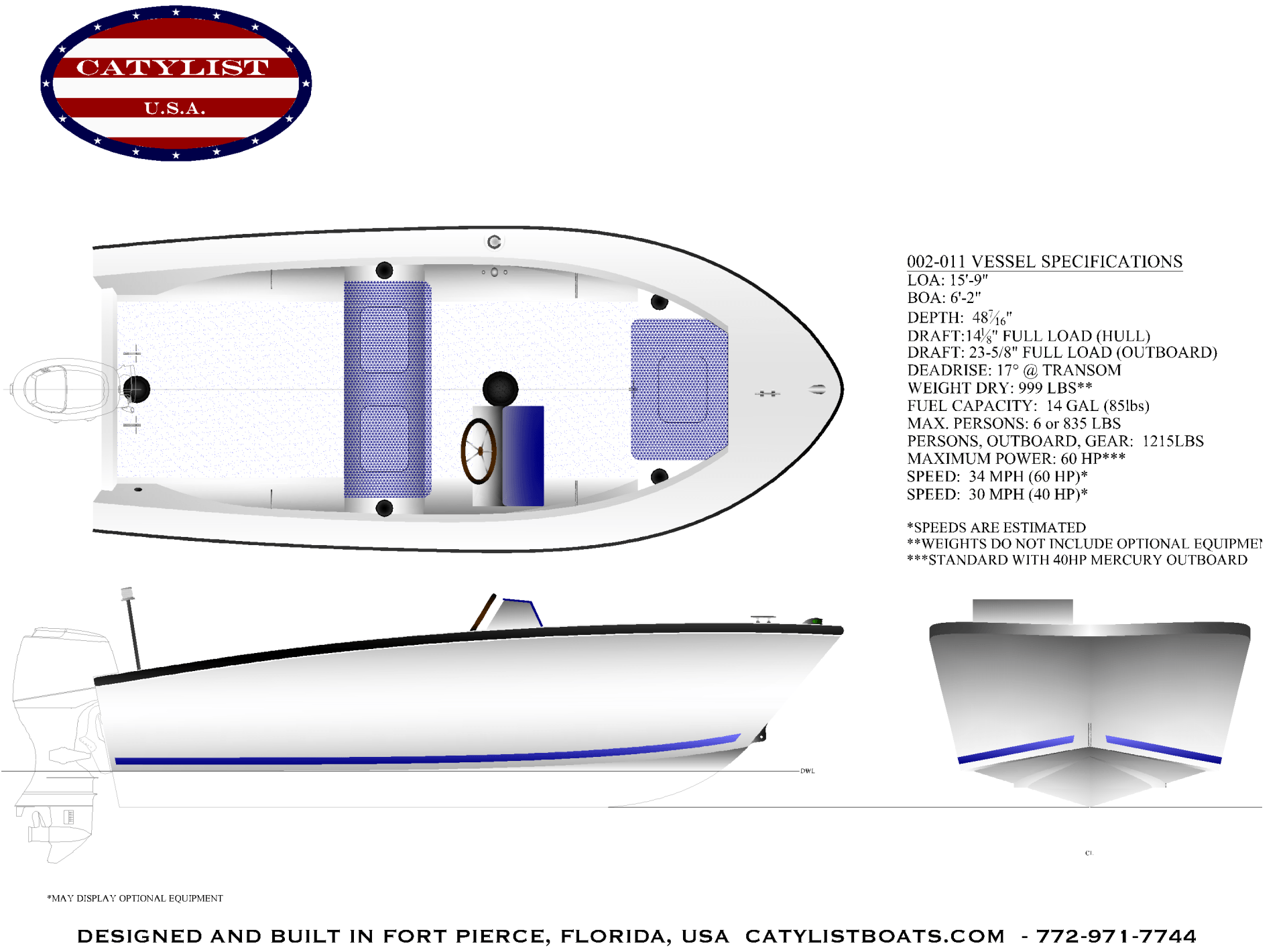 Yacht tender design, aluminum yacht tender