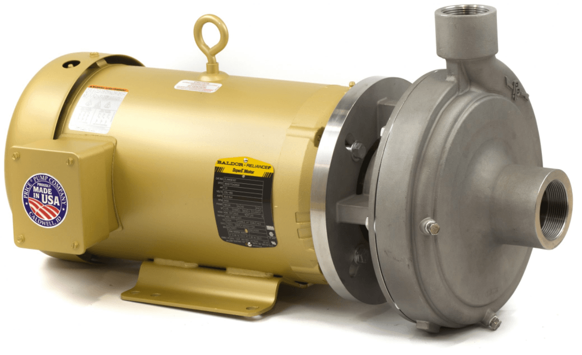 JB150 Series pump, water pump, chilled water pump, Price pump, Baldor motor