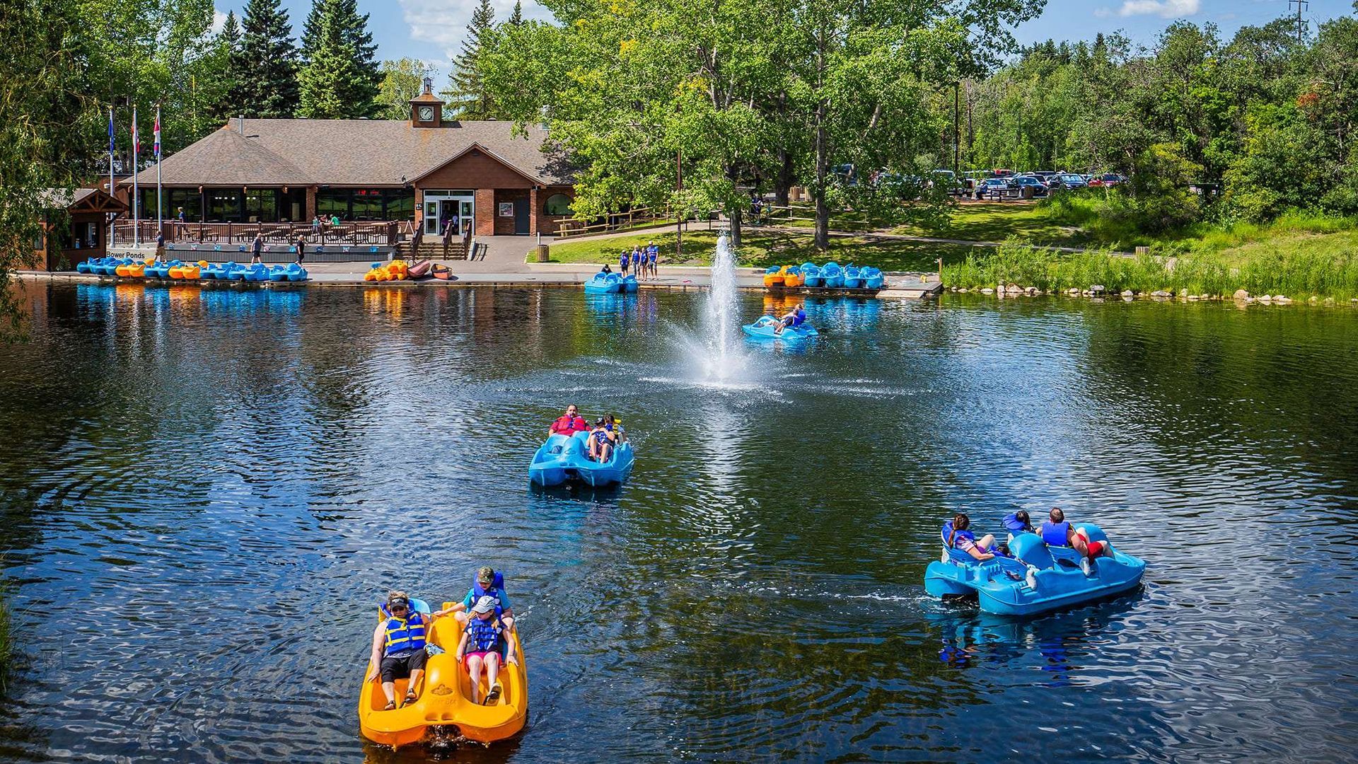 Bower Ponds Red Deer