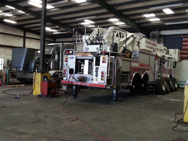 Fixing Axle Fire Truck -Chesapeake, VA - Spring Suspension & Alignment Services