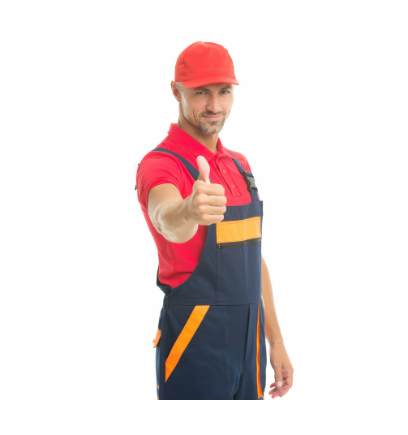 picture of handyman giving thumbs up