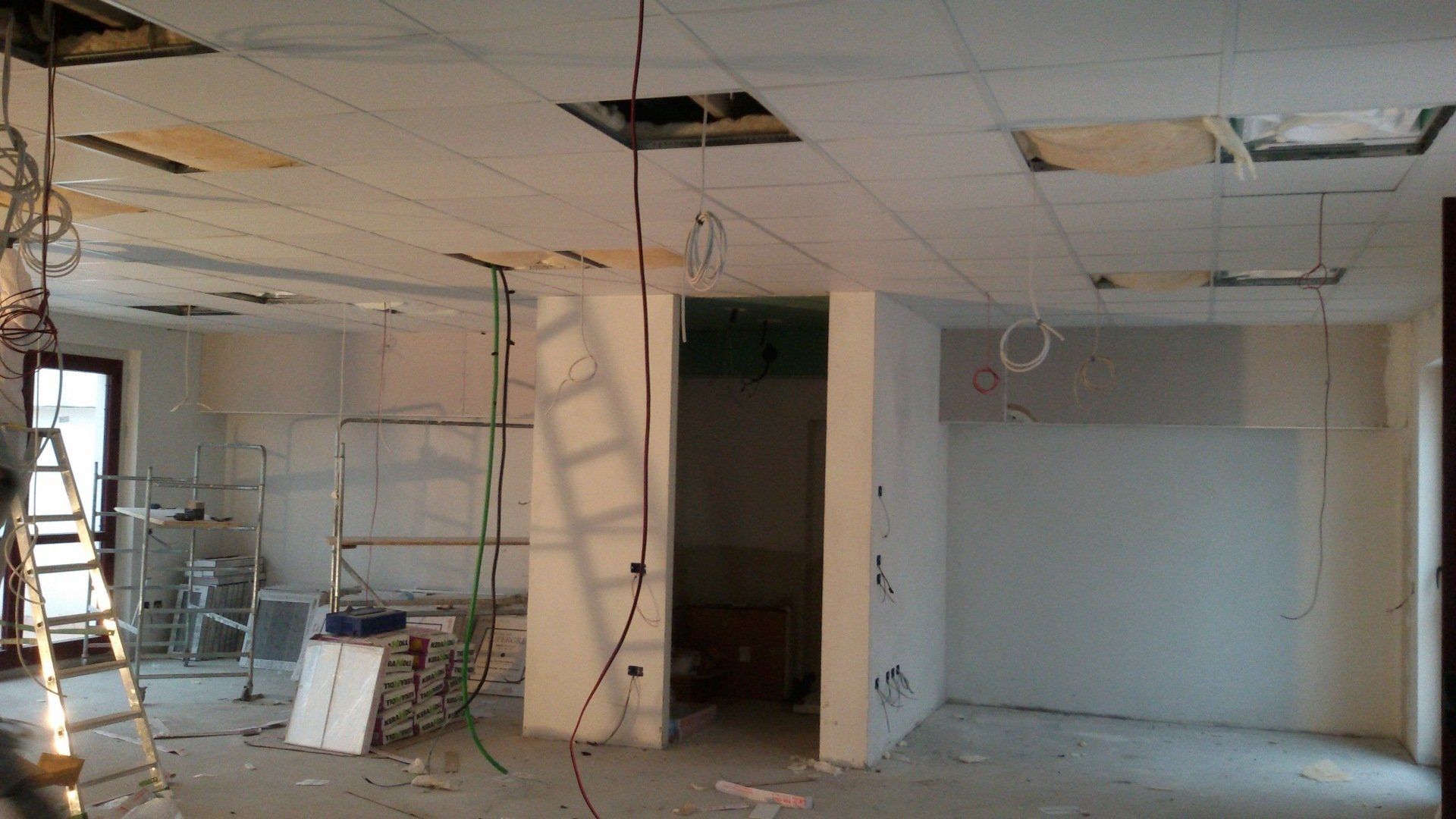 pareti in cartongesso