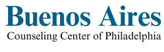 The logo for buenos aires counseling center of philadelphia