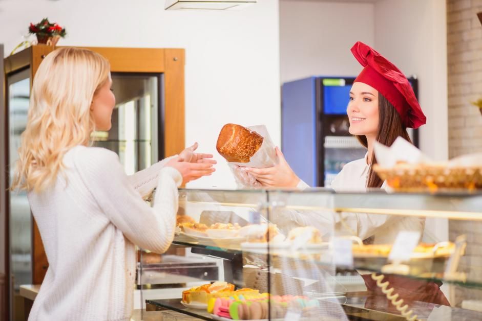 Baker And Customer — Florence, KY – Emerson’s Bakery
