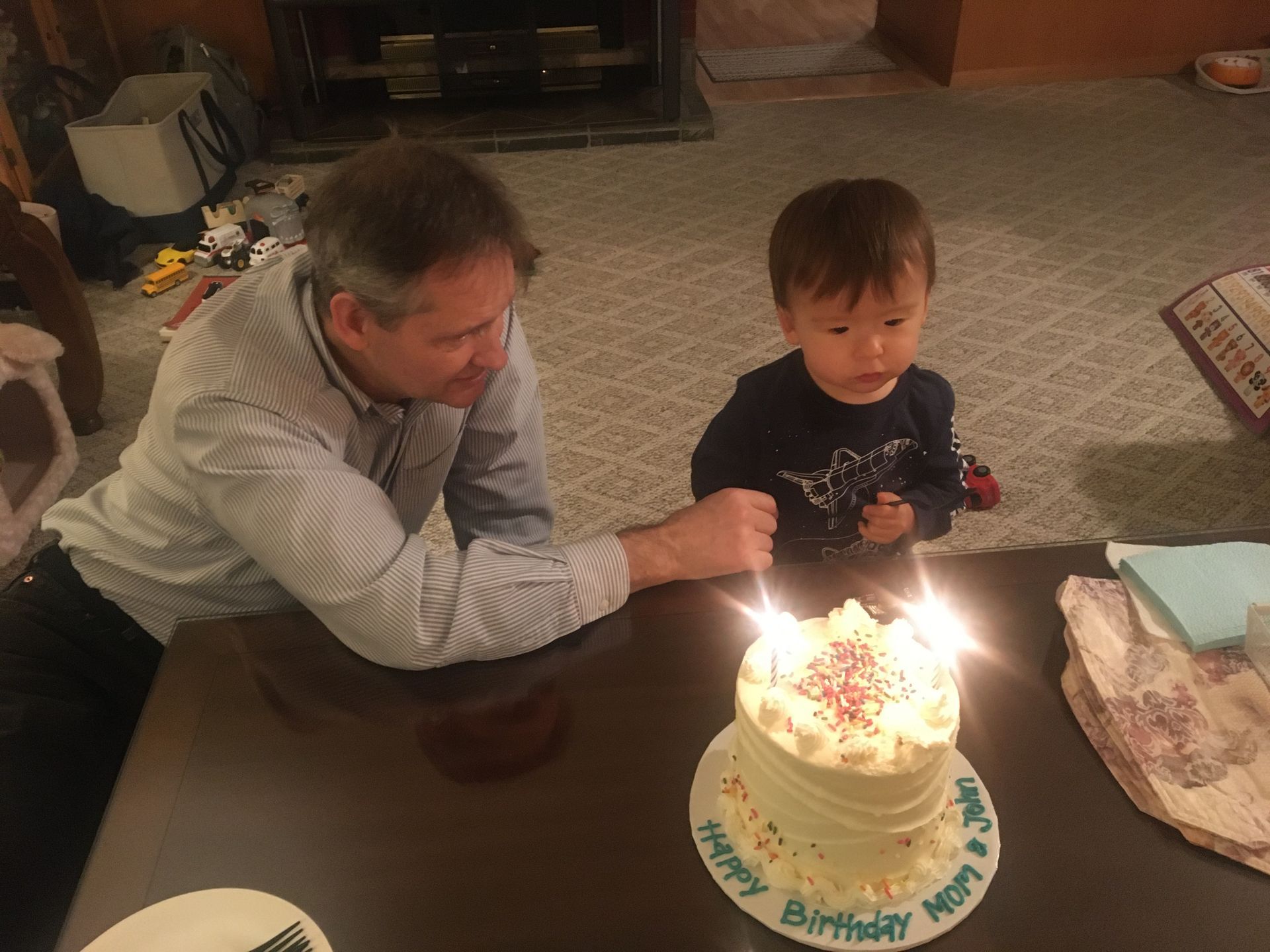 John, Linda and Alex photos