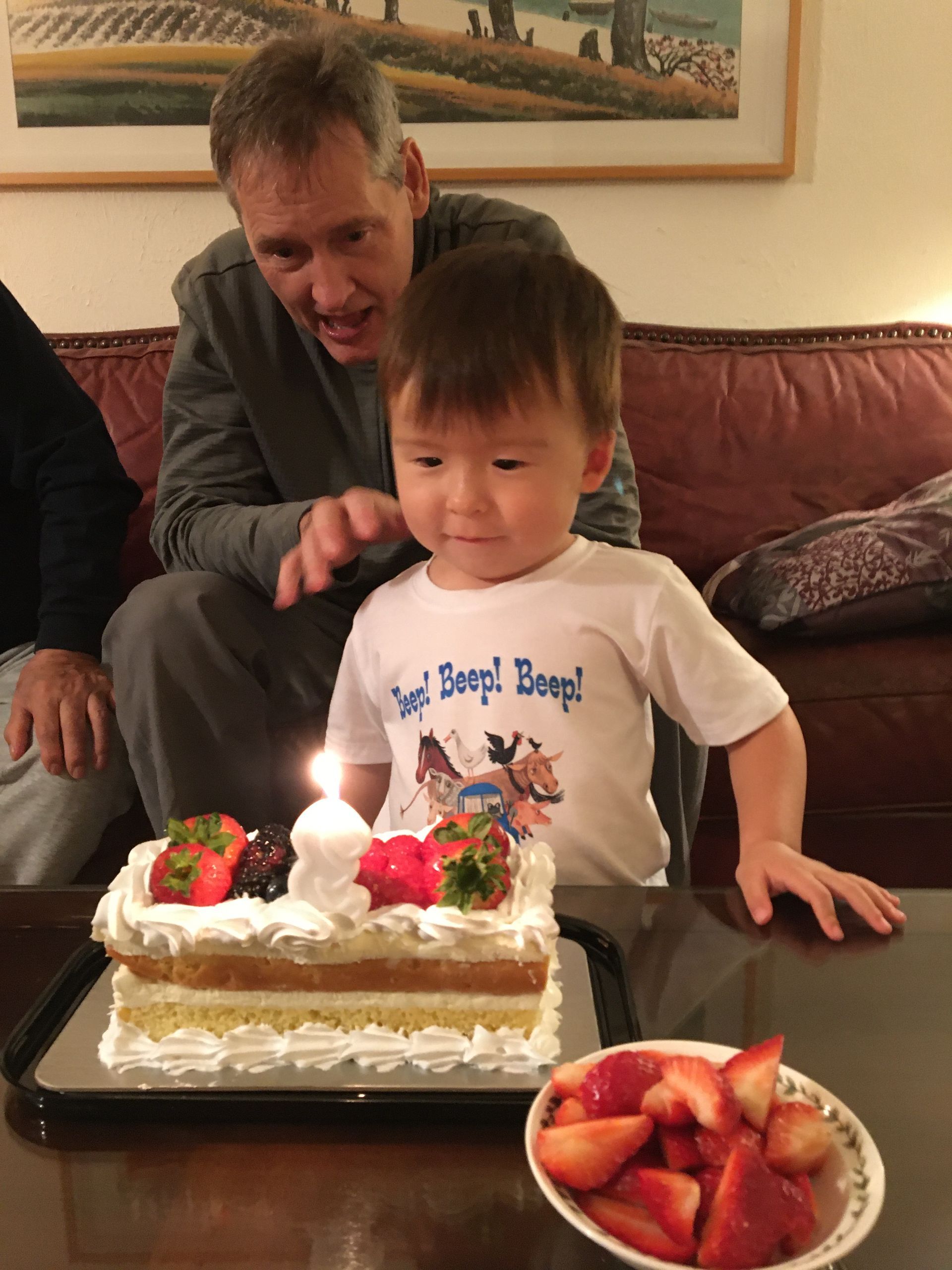 John, Linda and Alex photos