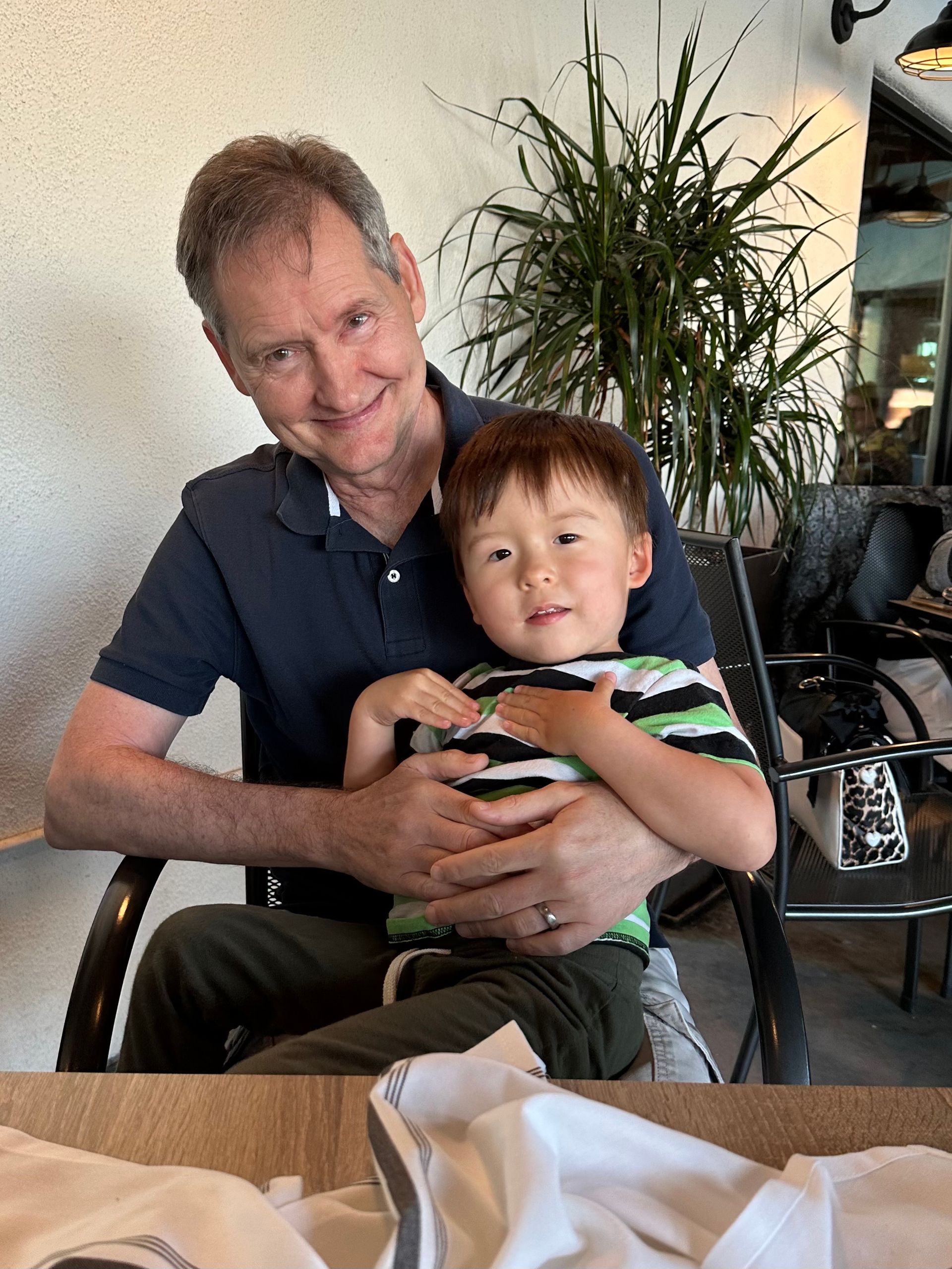 John, Linda and Alex photos