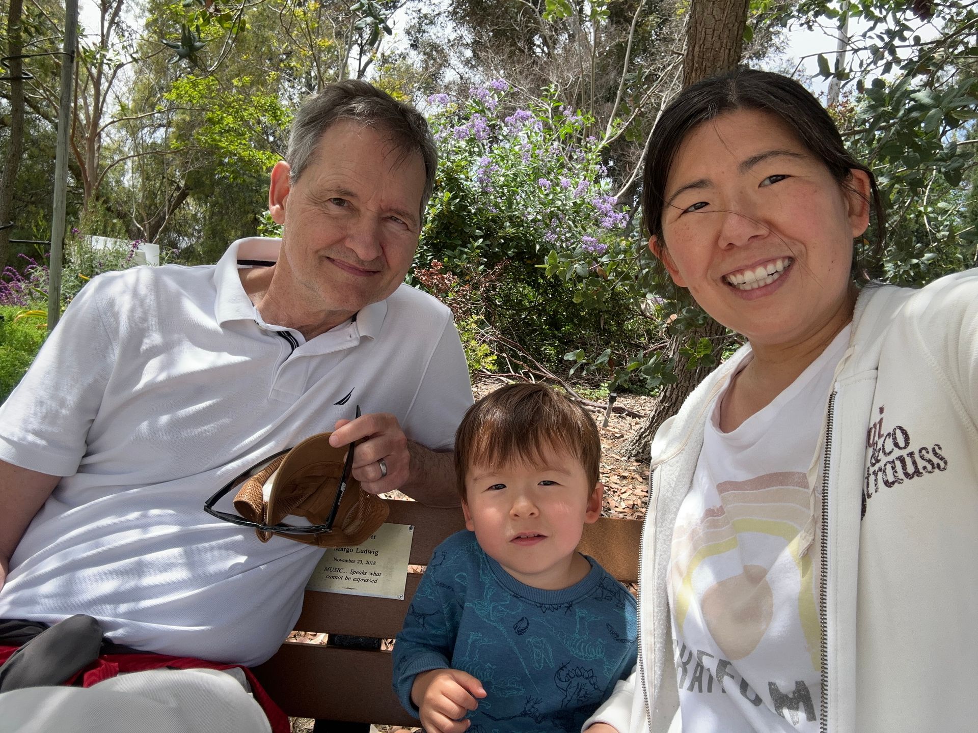 John, Linda and Alex photos