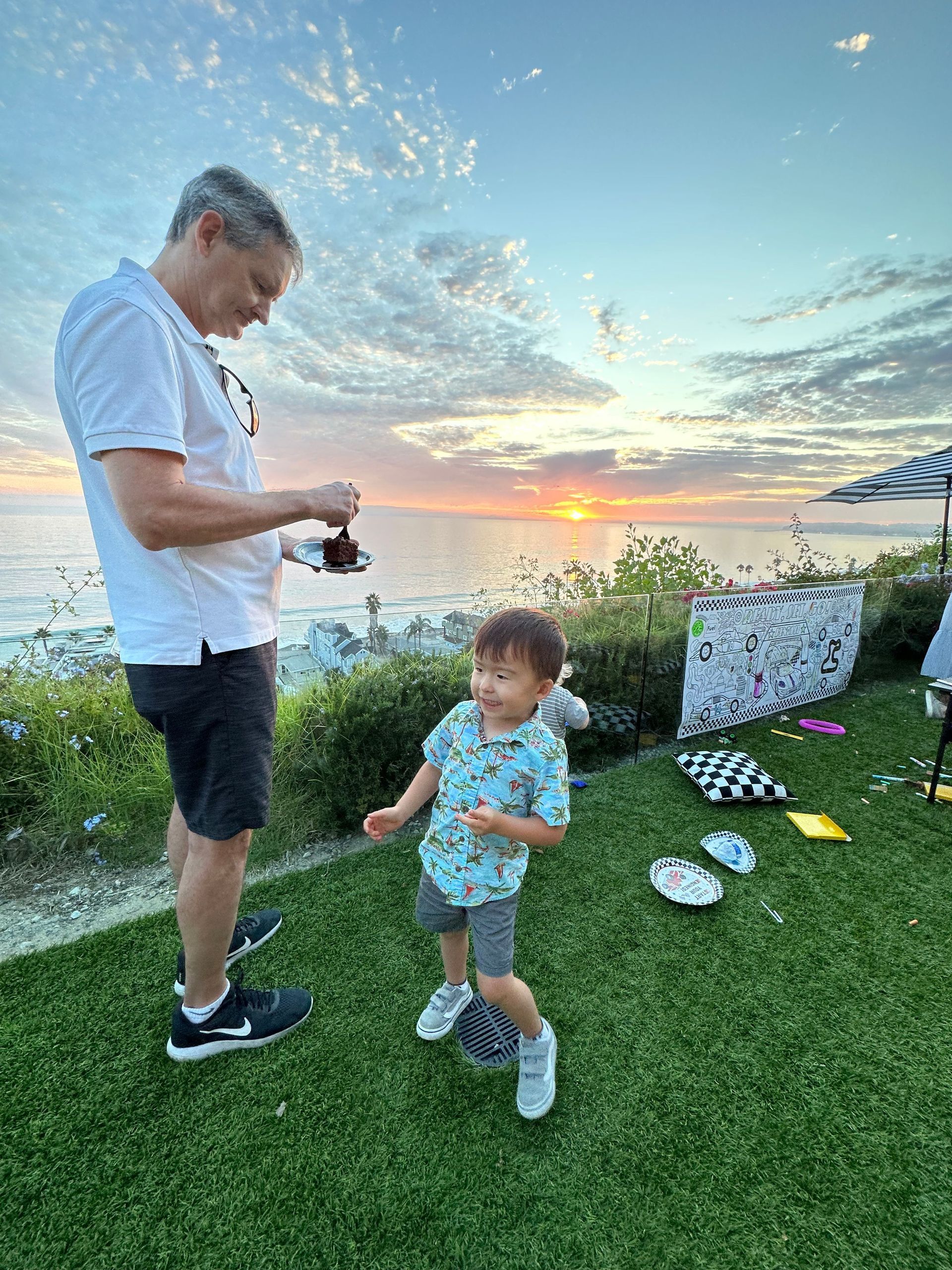 John, Linda and Alex photos