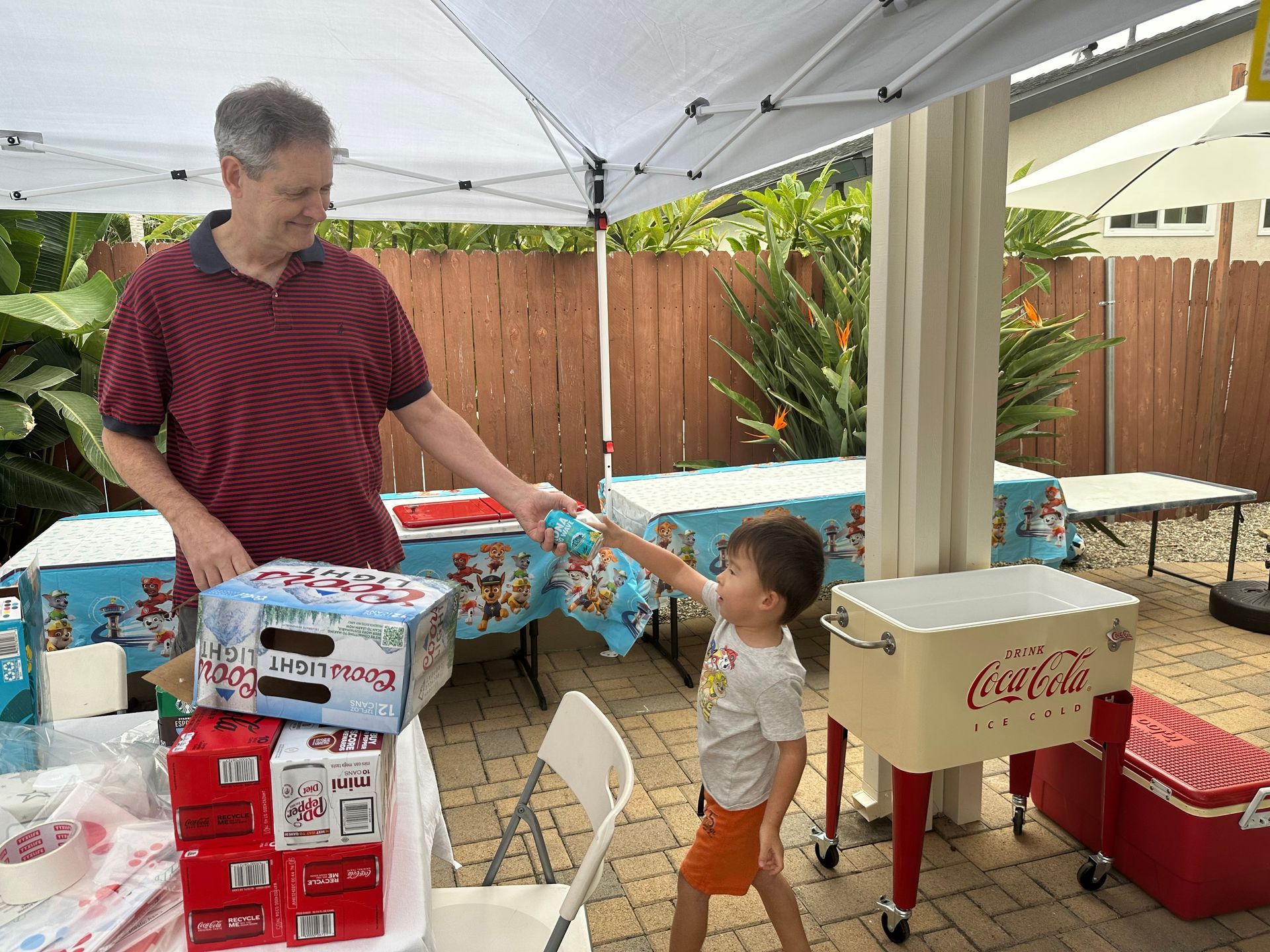 John, Linda and Alex photos