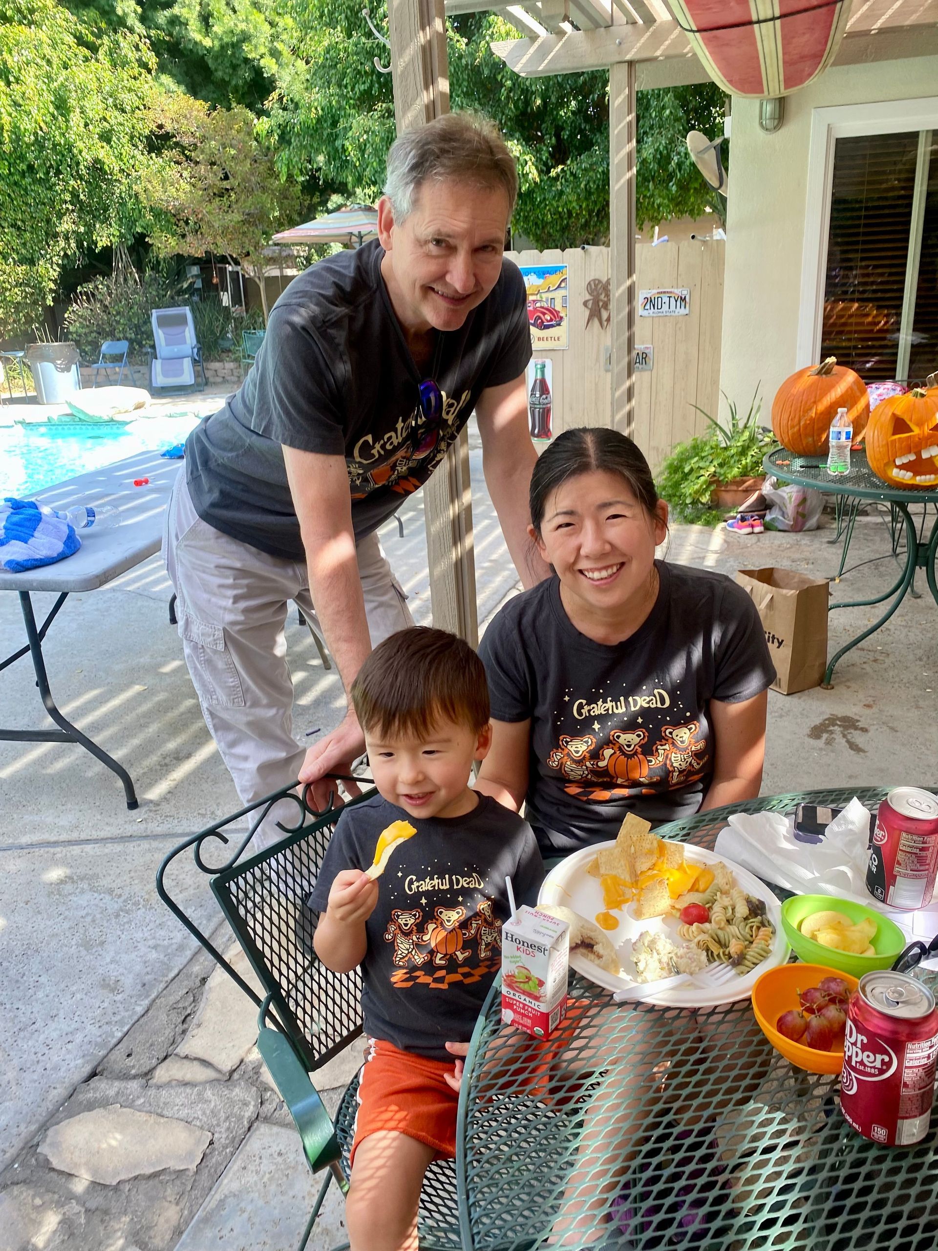 John, Linda and Alex photos