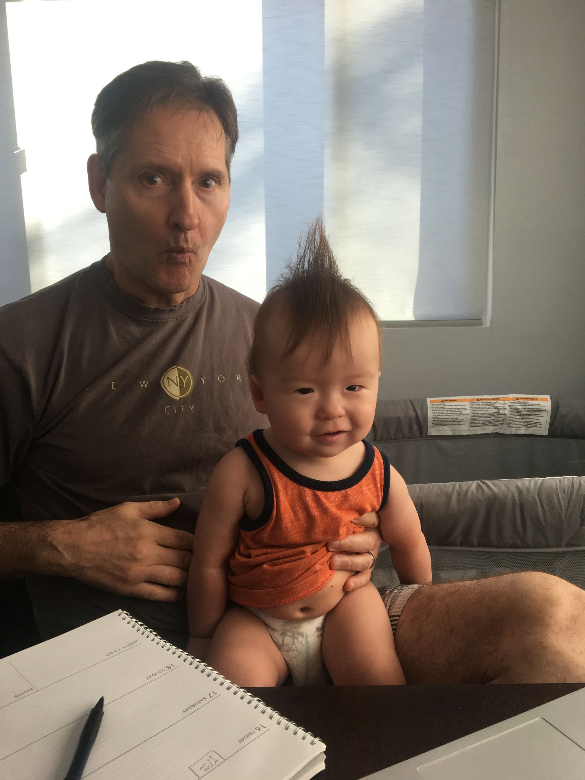 John, Linda and Alex photos