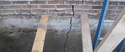 Foundation Repairs on home