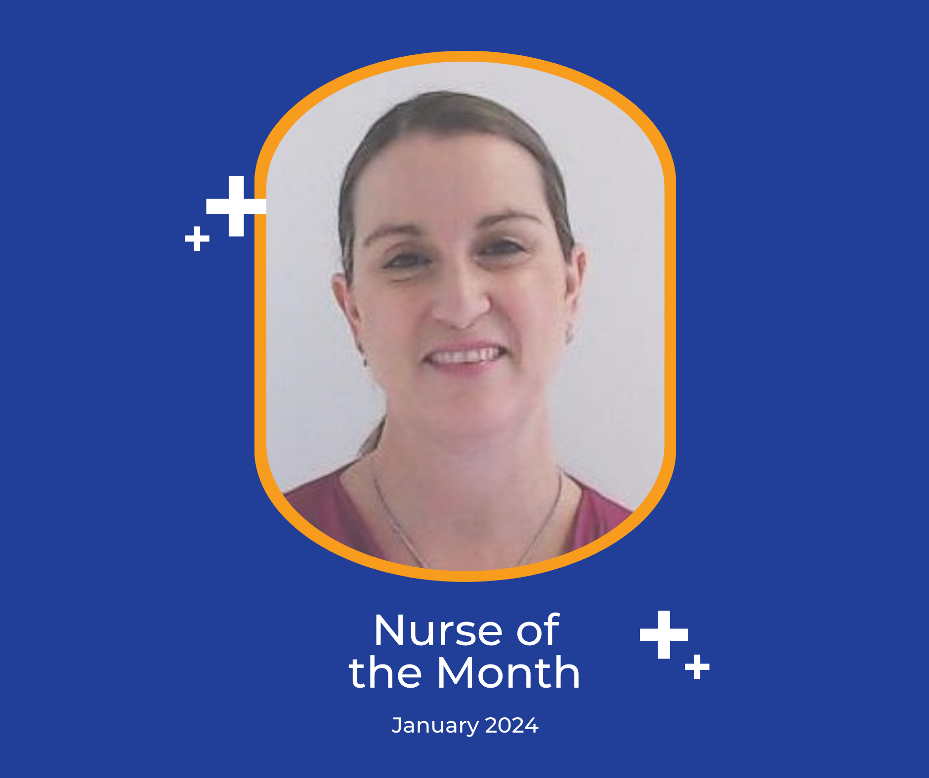 Nurse of the Month January 2024 Petrina