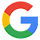 Google logo: multi-colored 