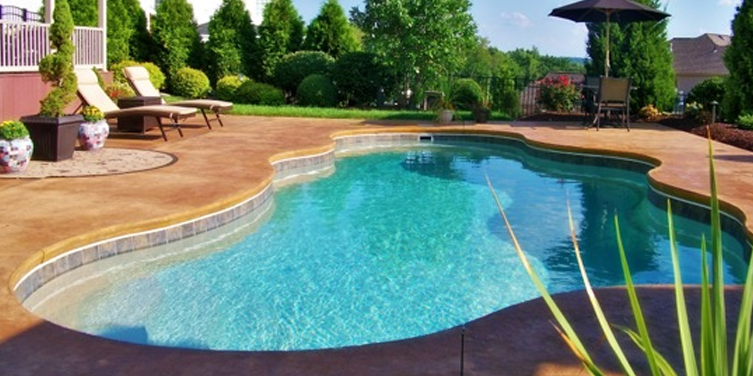 One of our inground pools in Pittsburgh, PA