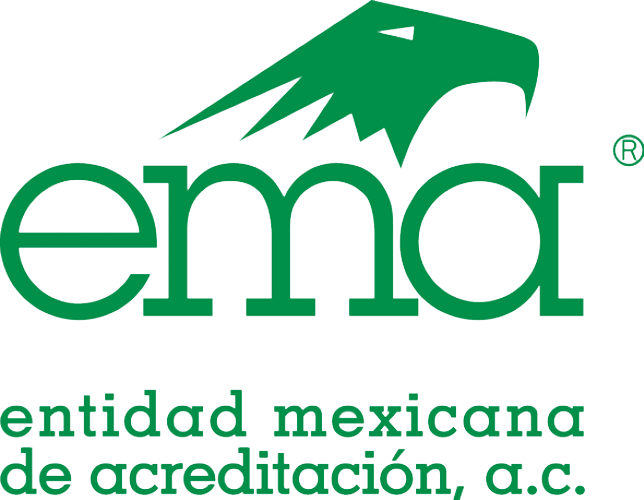 A logo for ema entidad mexicana de acreditacion a.c.