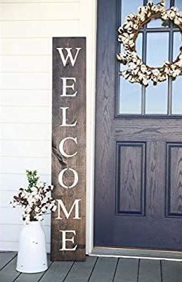 Large Outdoor Welcome Sign
