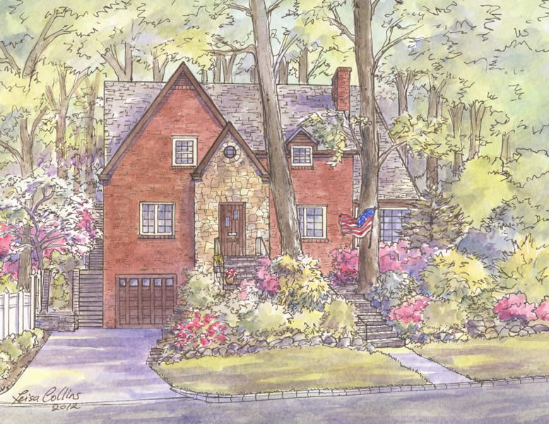 Leisa Collins Sample House Artwork