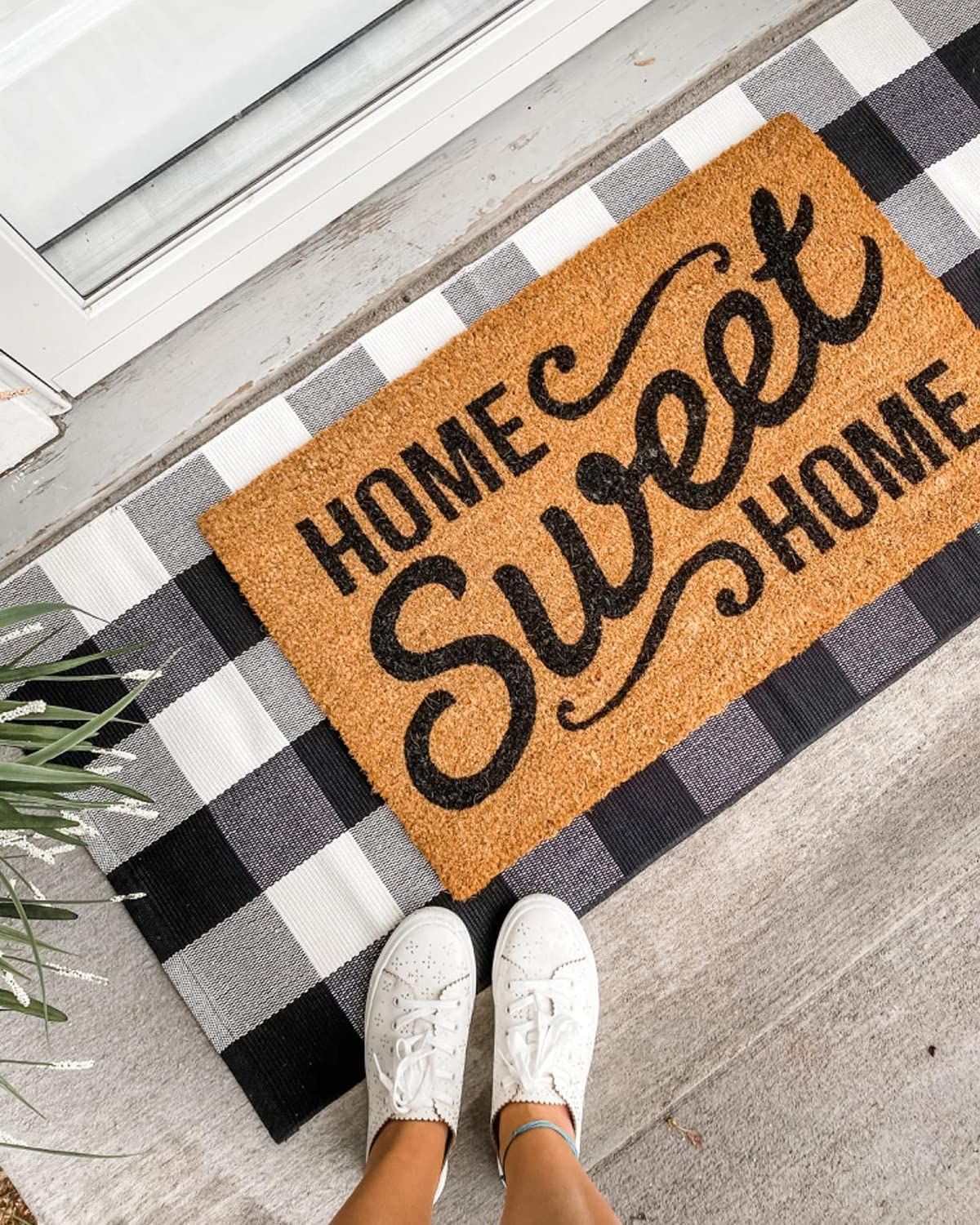 Outdoor Buffalo Plaid Rug