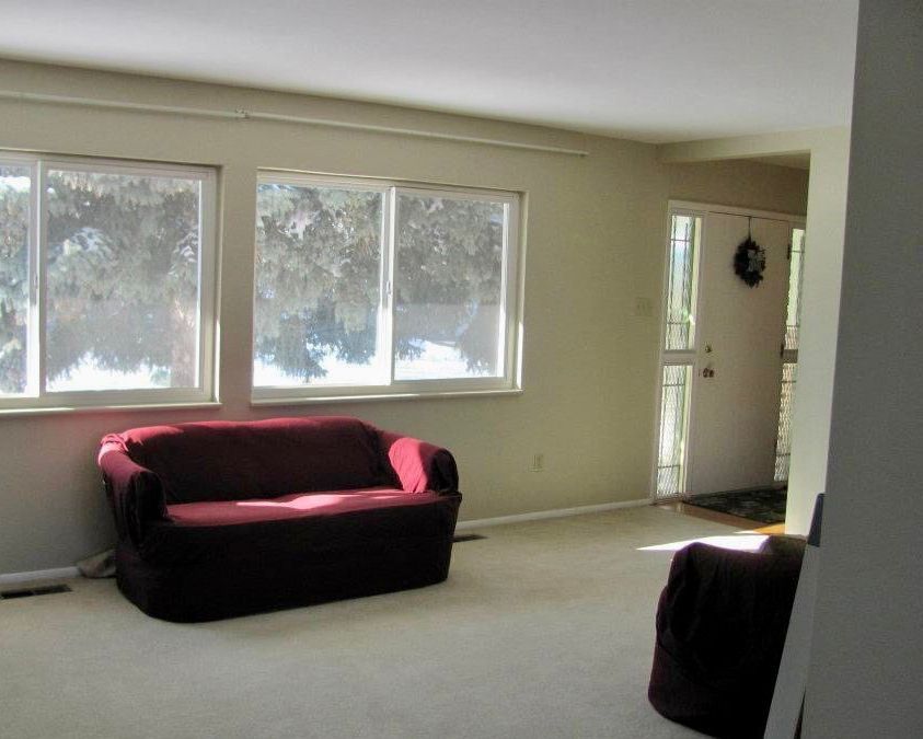Before Image of Living Room