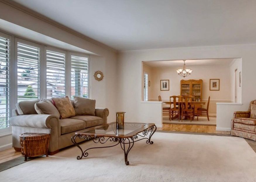 Before Image of Living Room