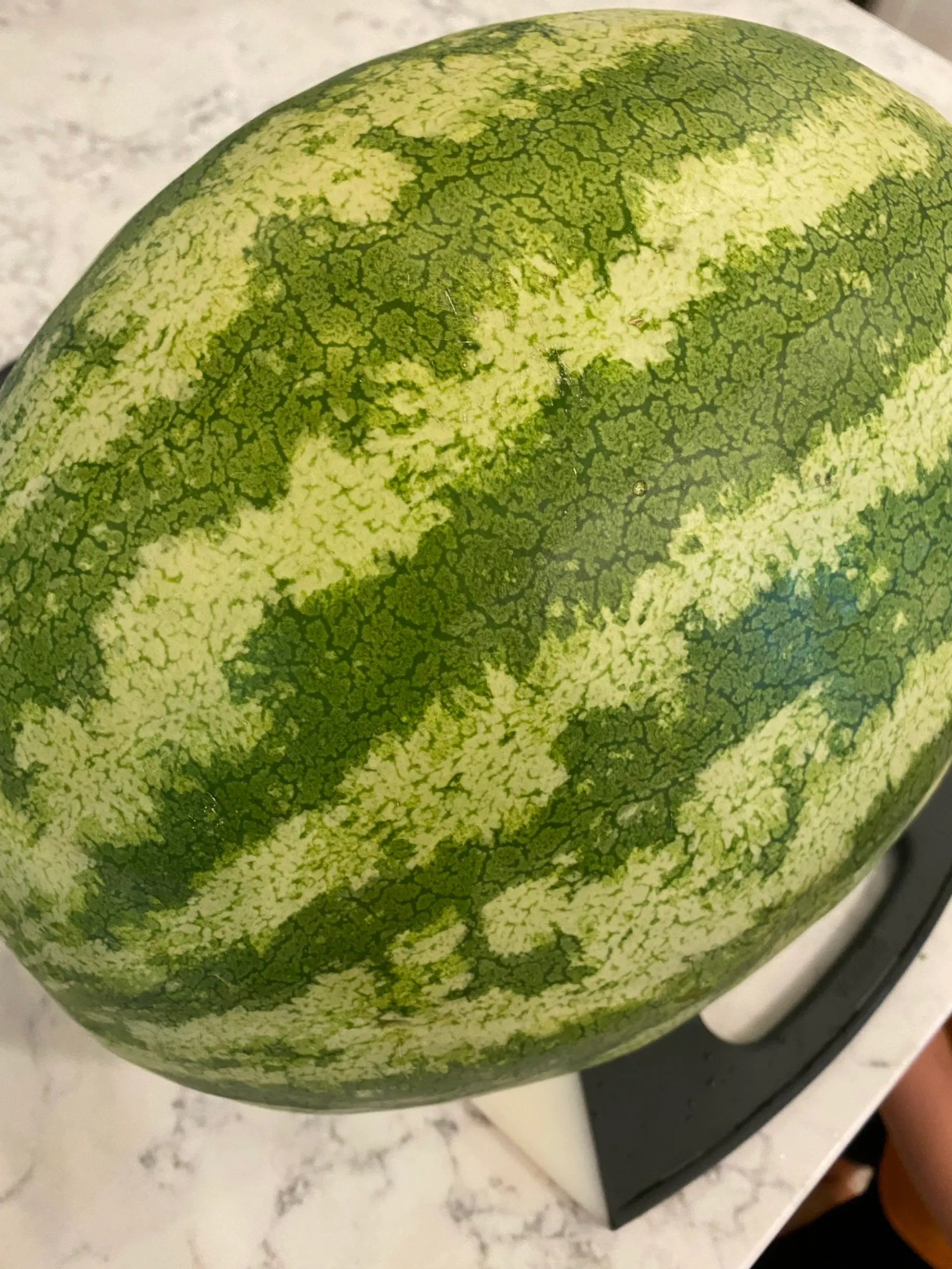 Easy Watermelon Cutting Hack
