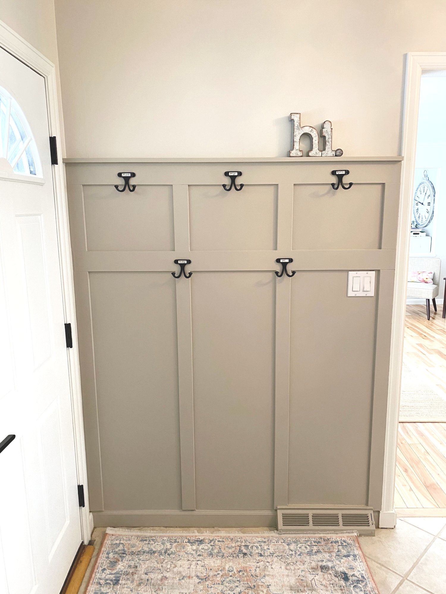 Easy DIY Entryway Project