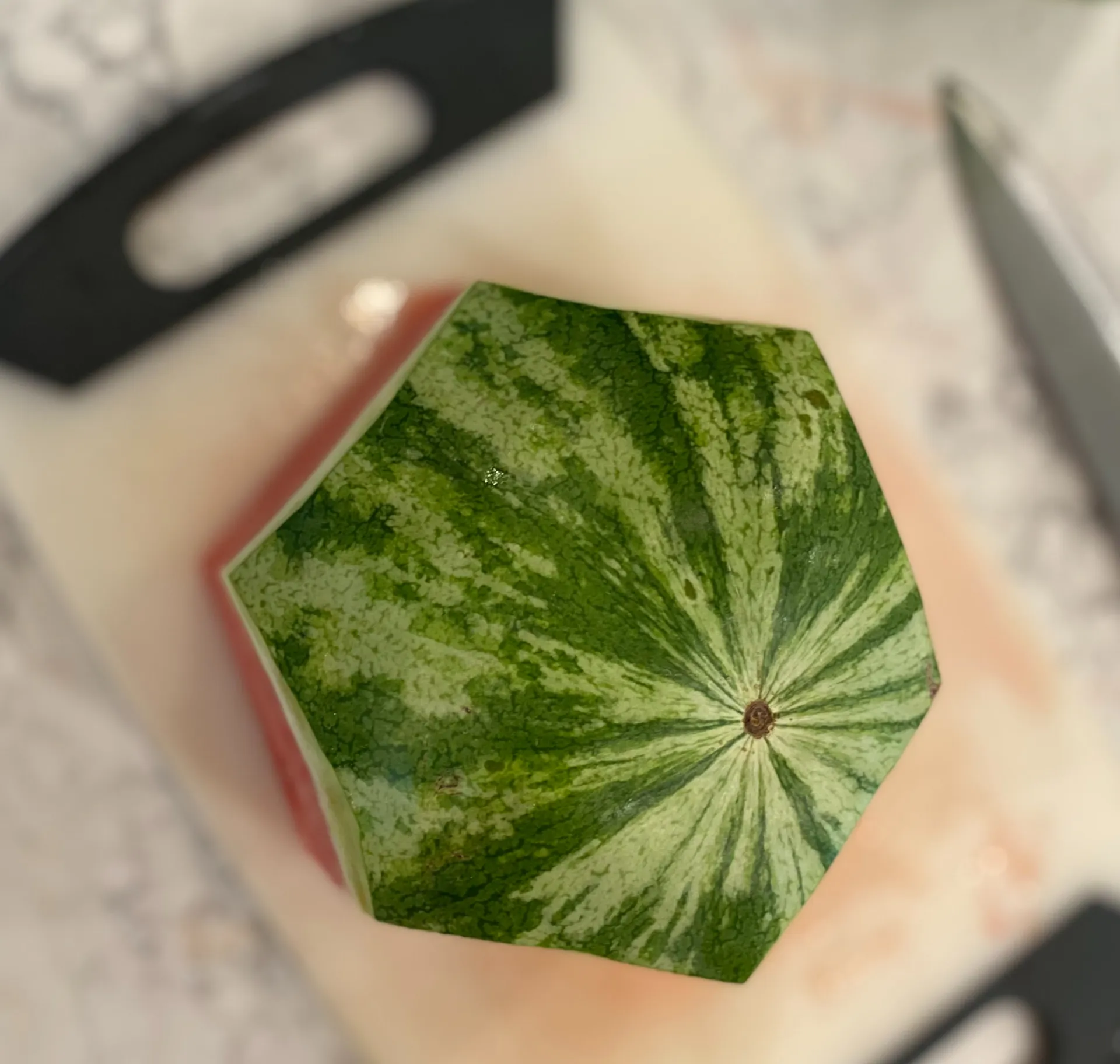 Easy Watermelon Cutting Hack