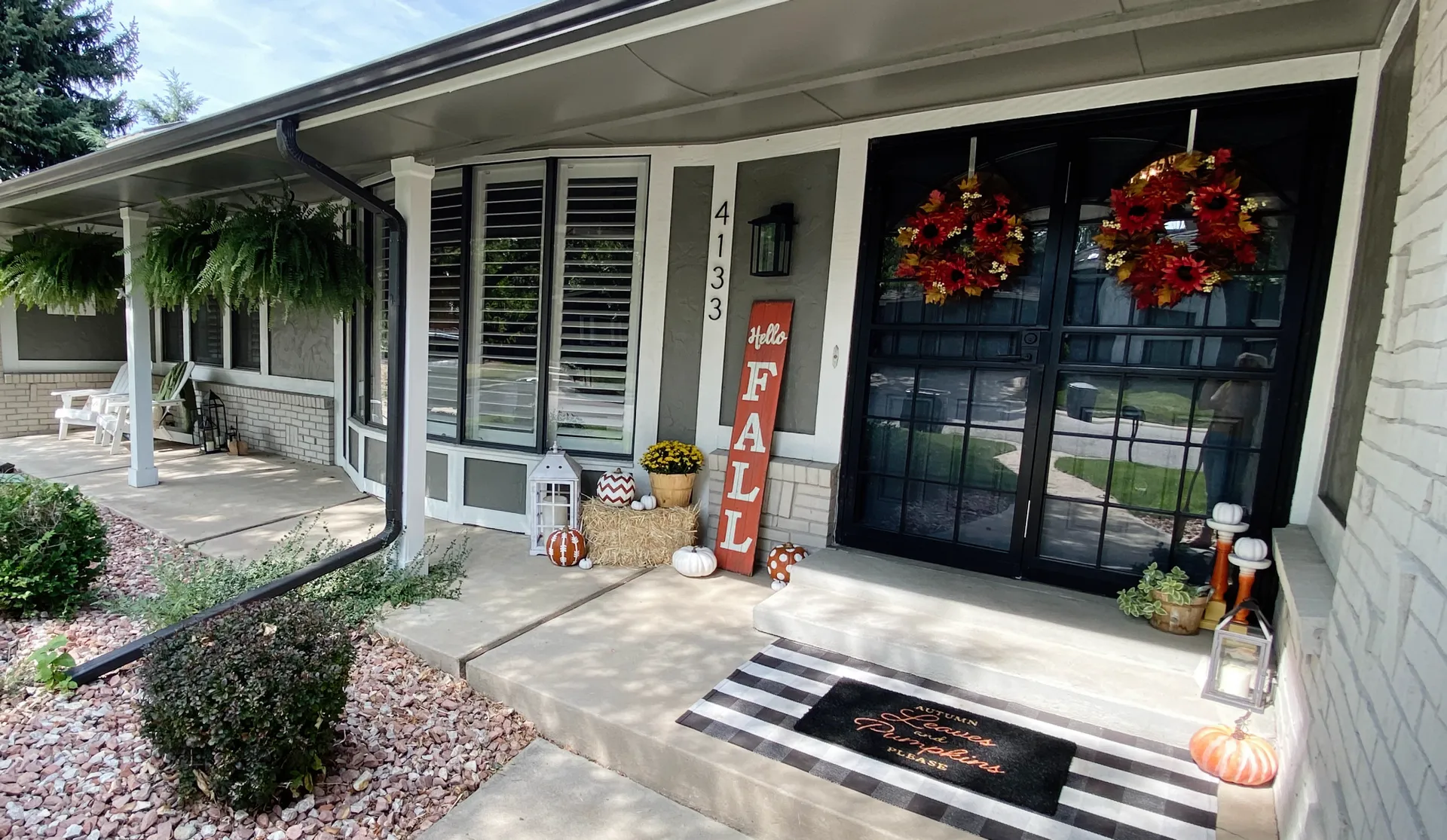 Easy Fall Front Porch Decor