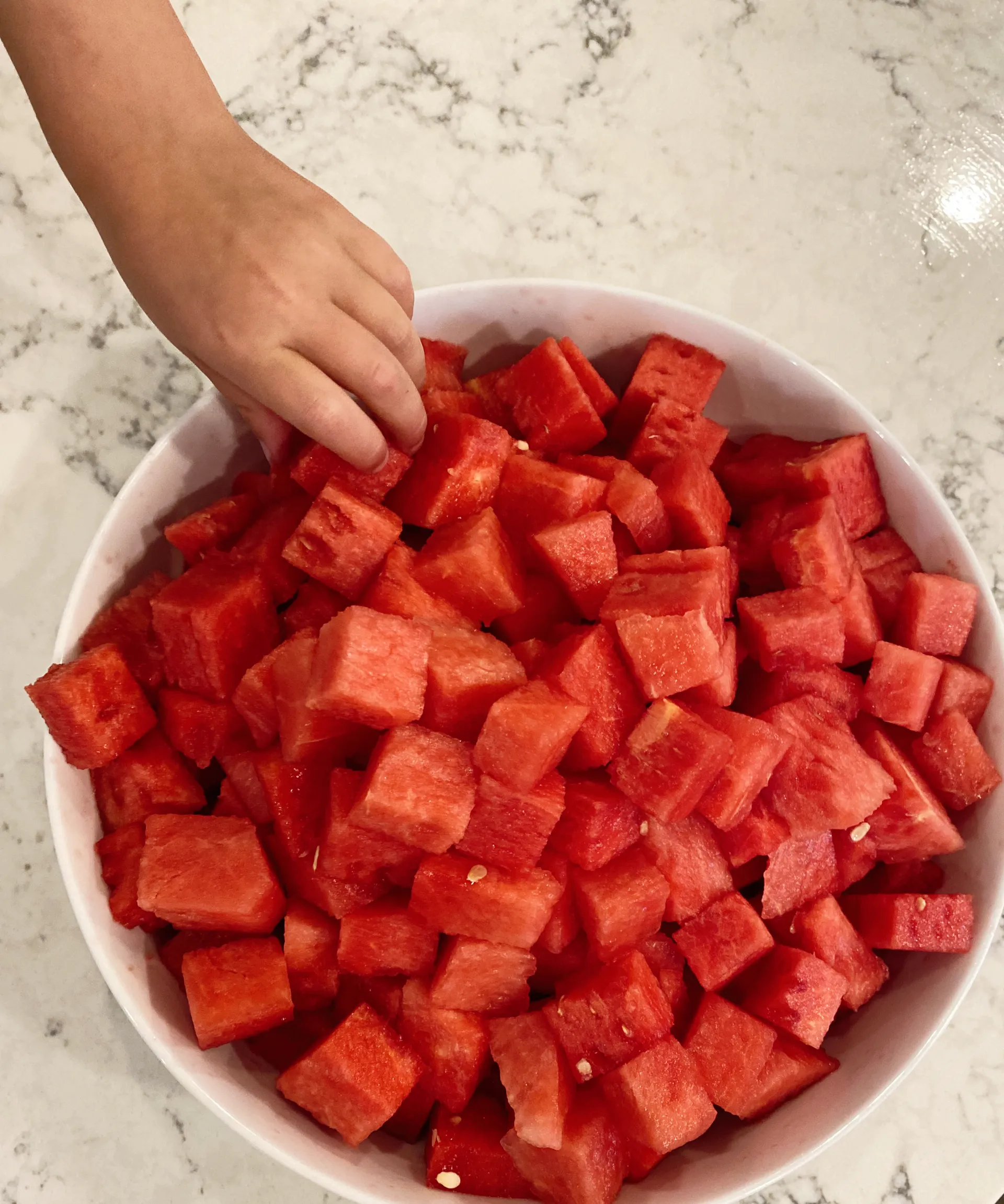 Easy Watermelon Cutting Hack