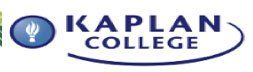 Kaplan College logo