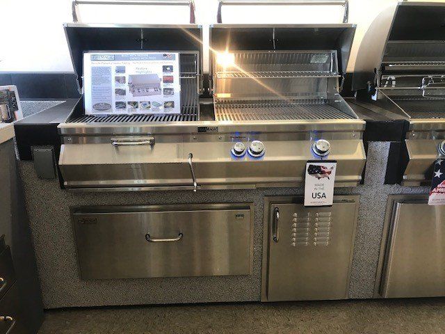 FireMagic A830 Grill — Outdoor Grilling by the Pool in Sacramento, CA