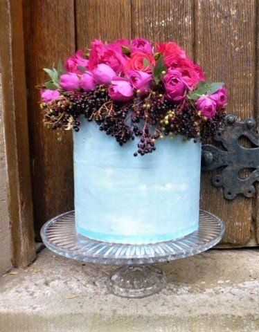 floral cake