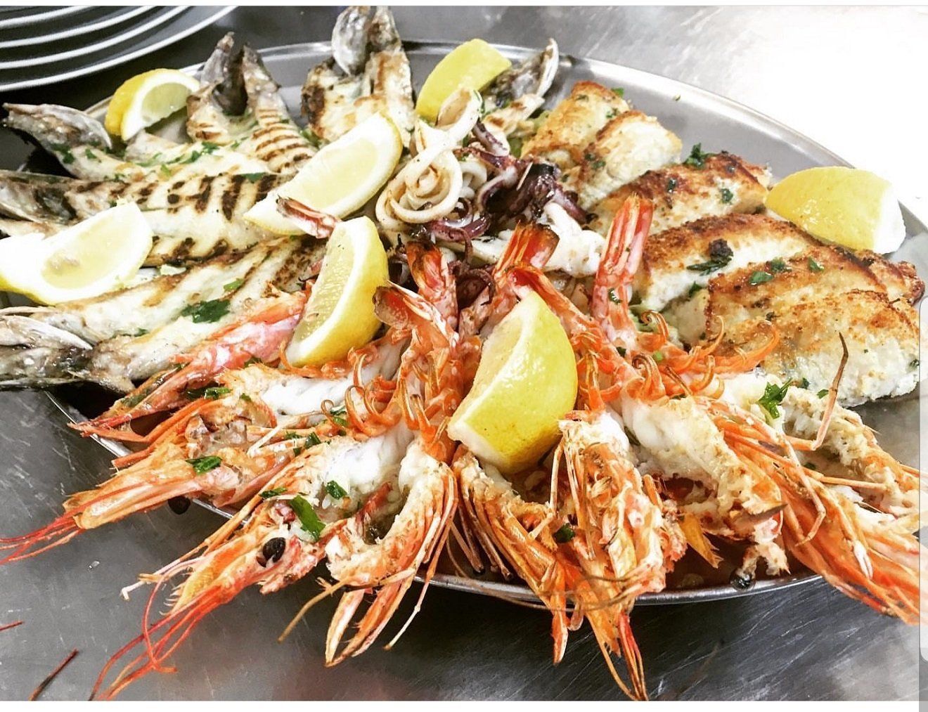 Crostacei alla griglia