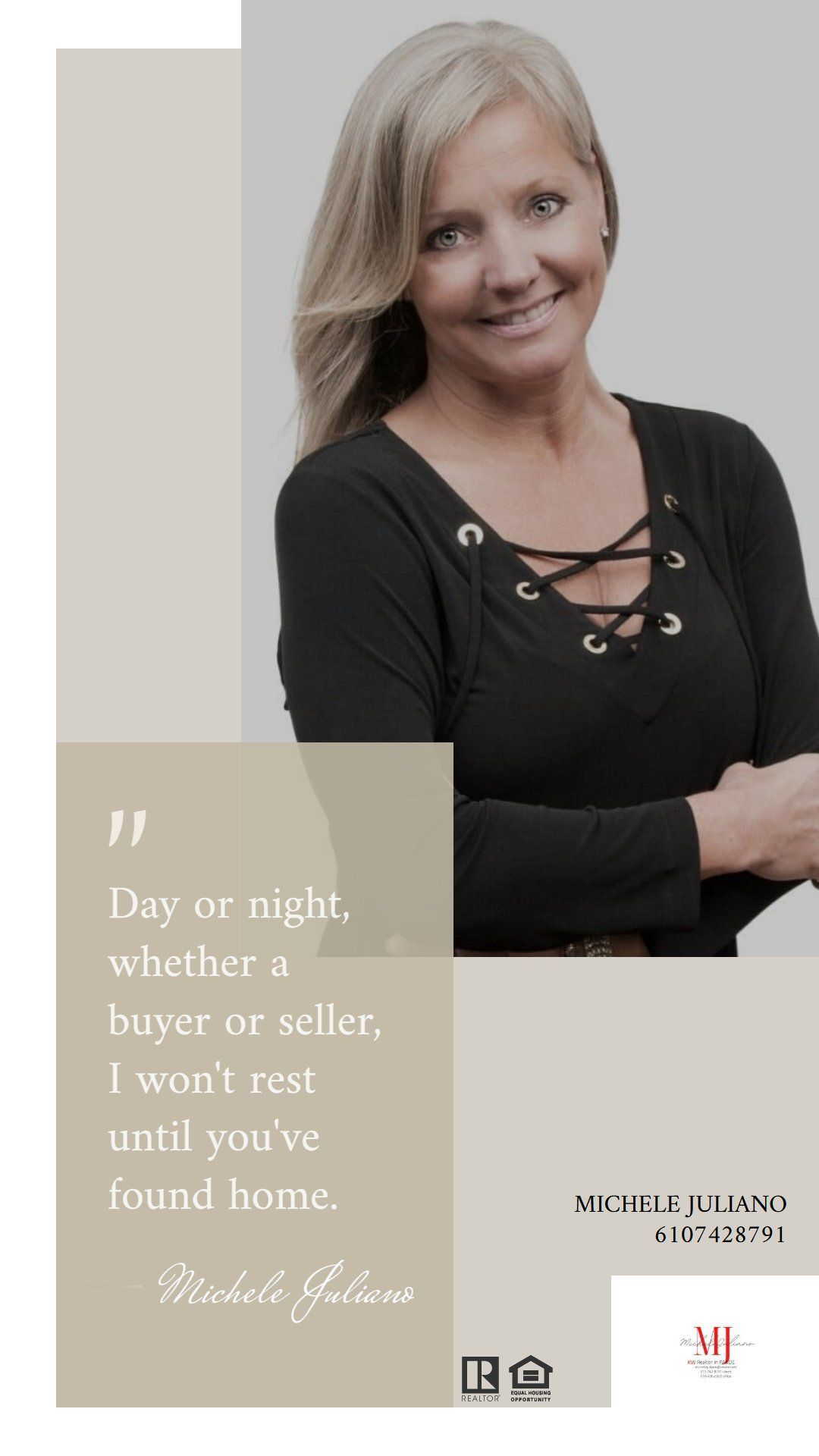 Michele Juliano, KW Realtor, West Chester PA, moving with Michele