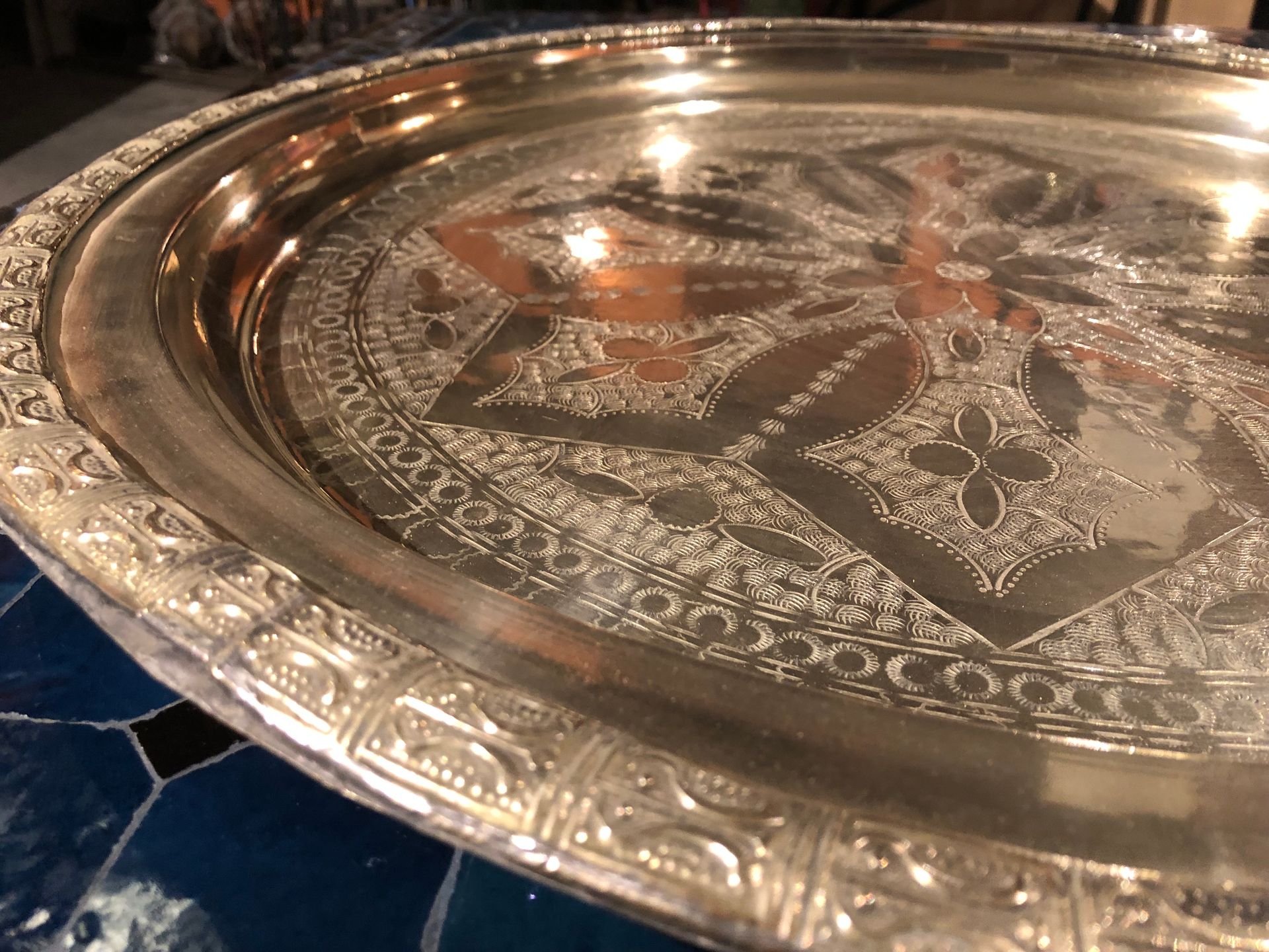 Marokkaanse dienbladen