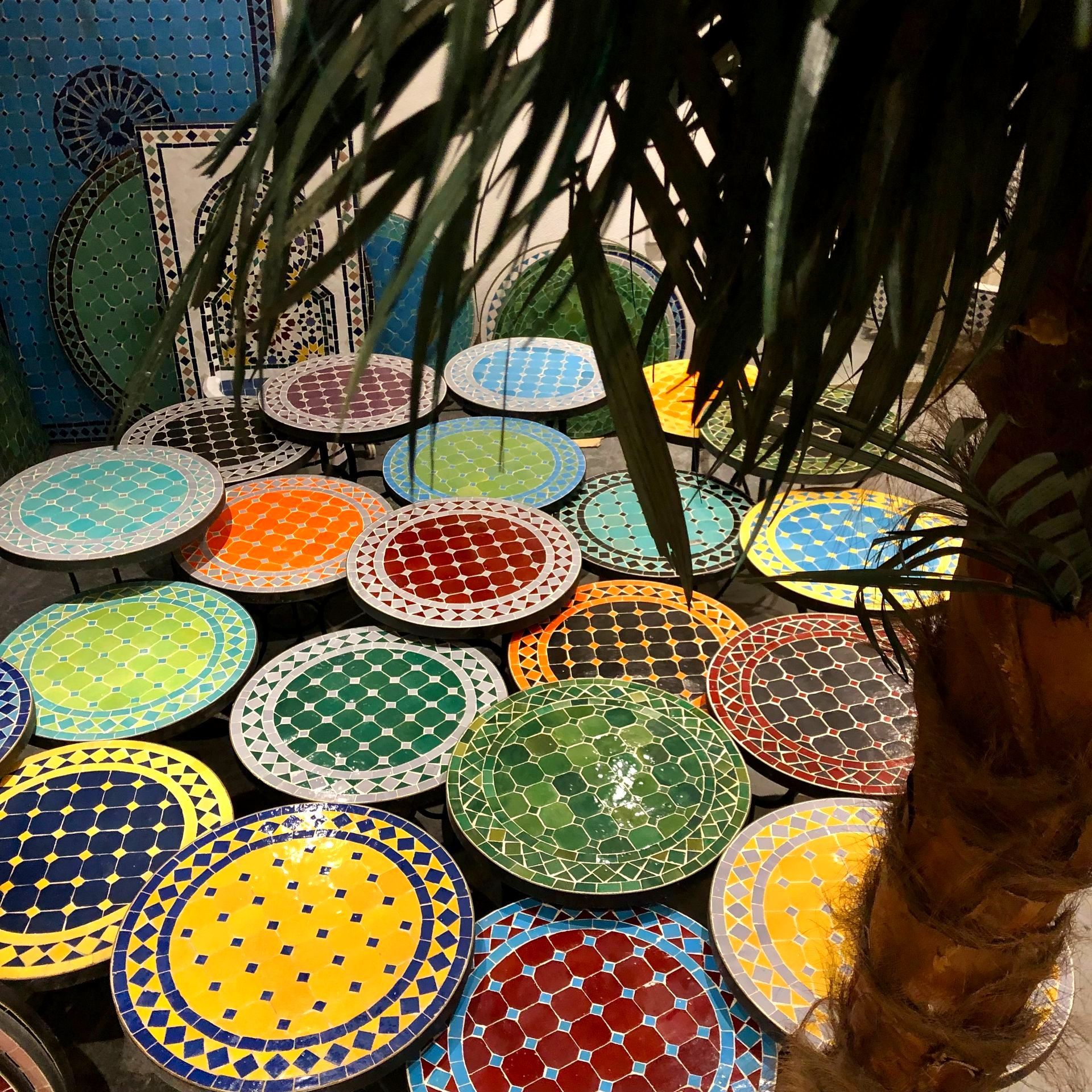 Marokkaanse Mozaïek Tafels