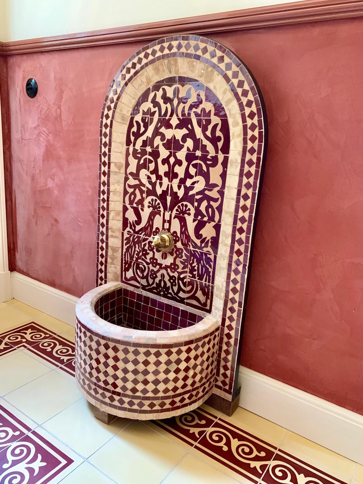 Marokkaanse mozaïekfontein