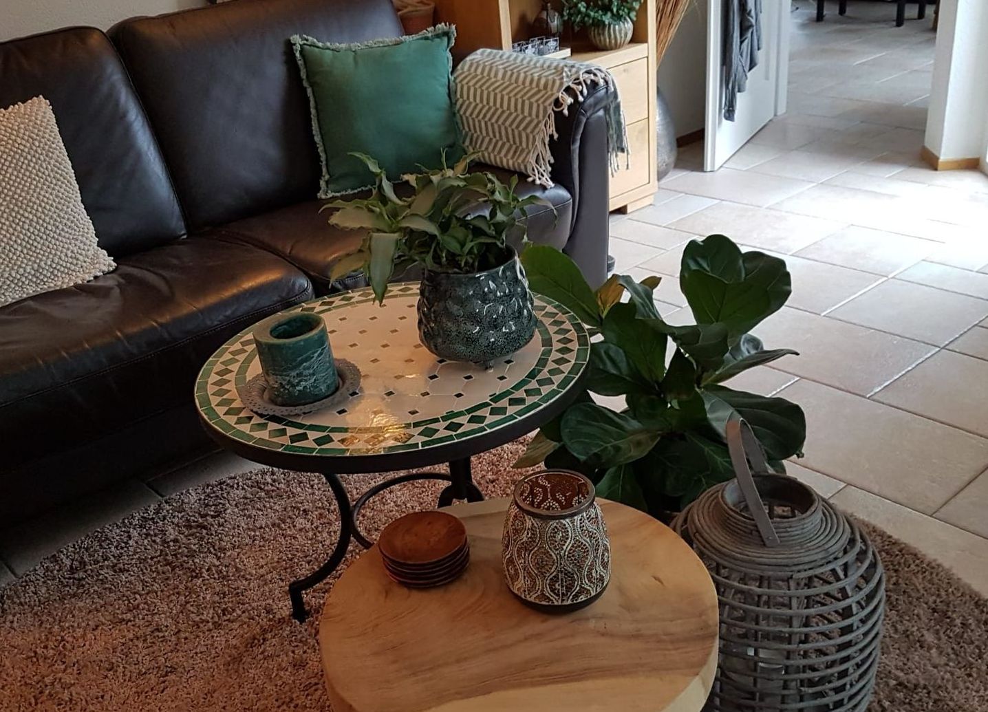 Marokkaanse mozaiektafel