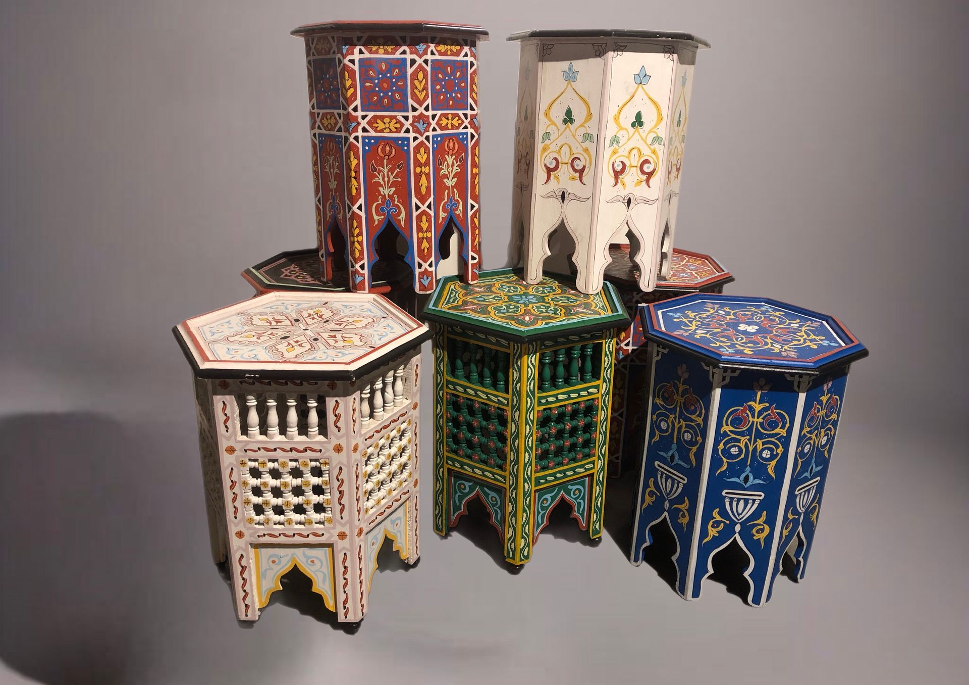 Marokkaanse mozaïektafel