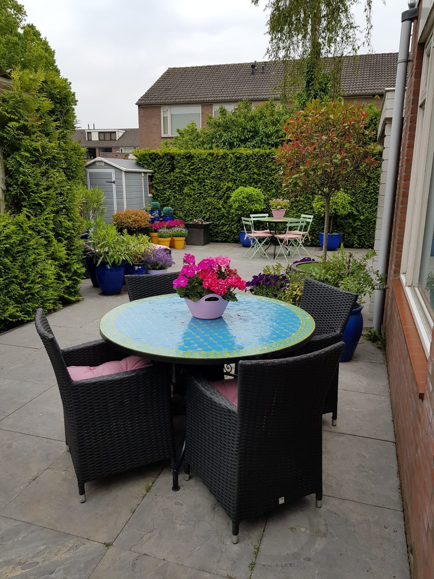 Marokkaanse mozaiektafel